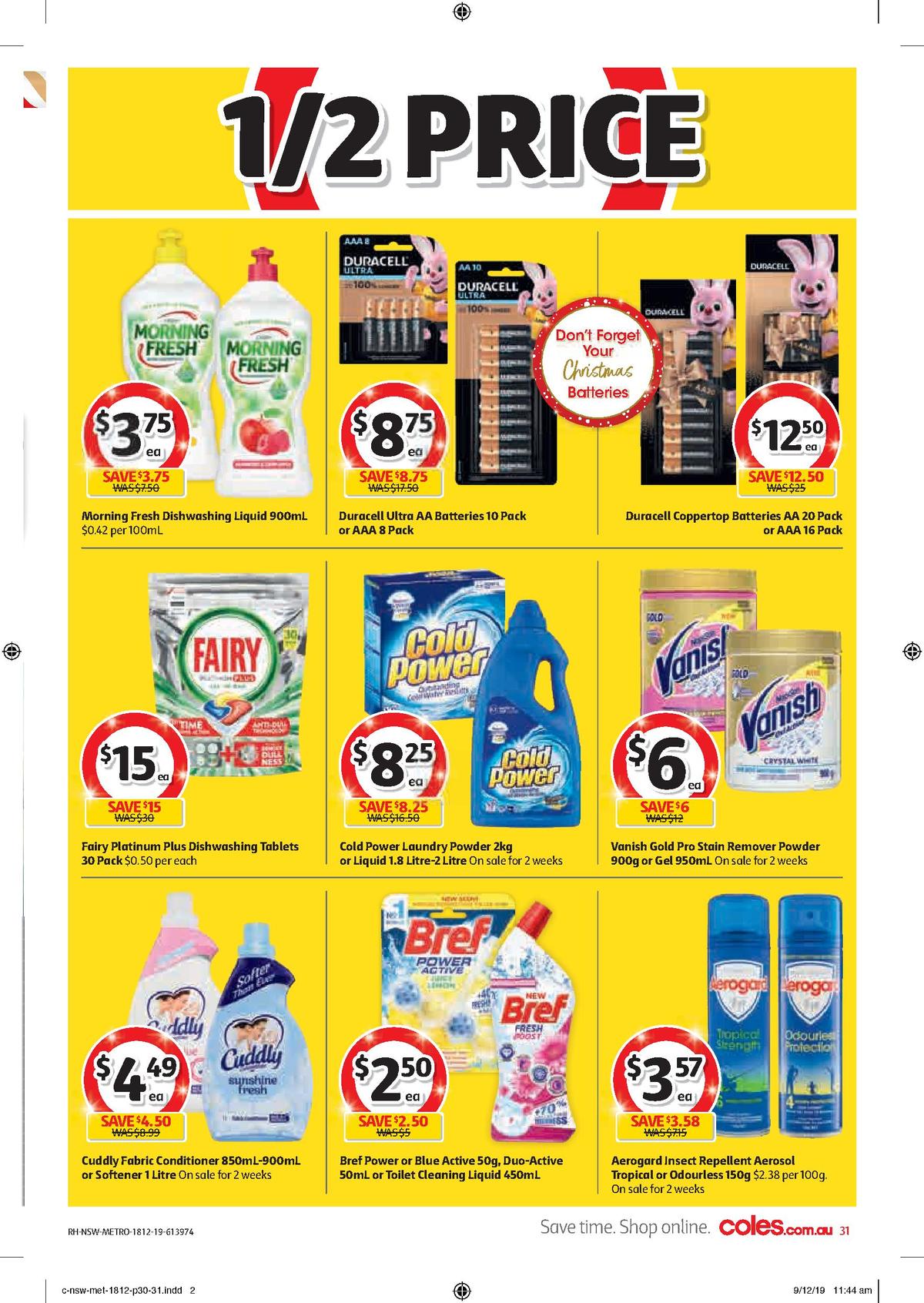 Coles Catalogues from 18 December