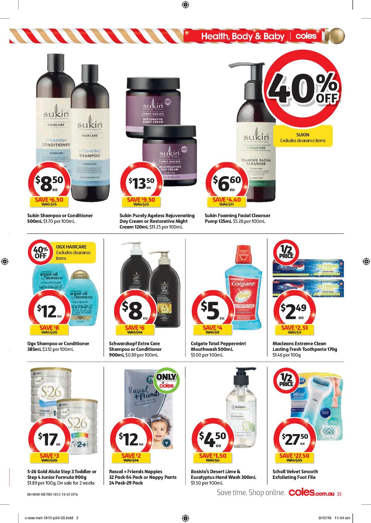 Coles Catalogues from 18 December