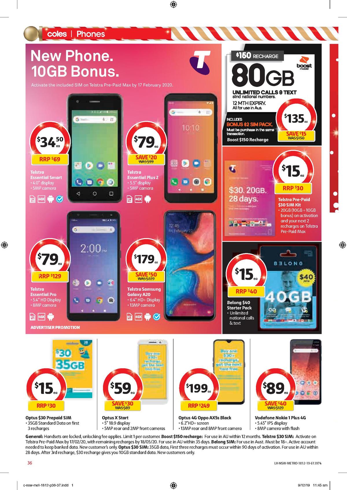 Coles Catalogues from 18 December