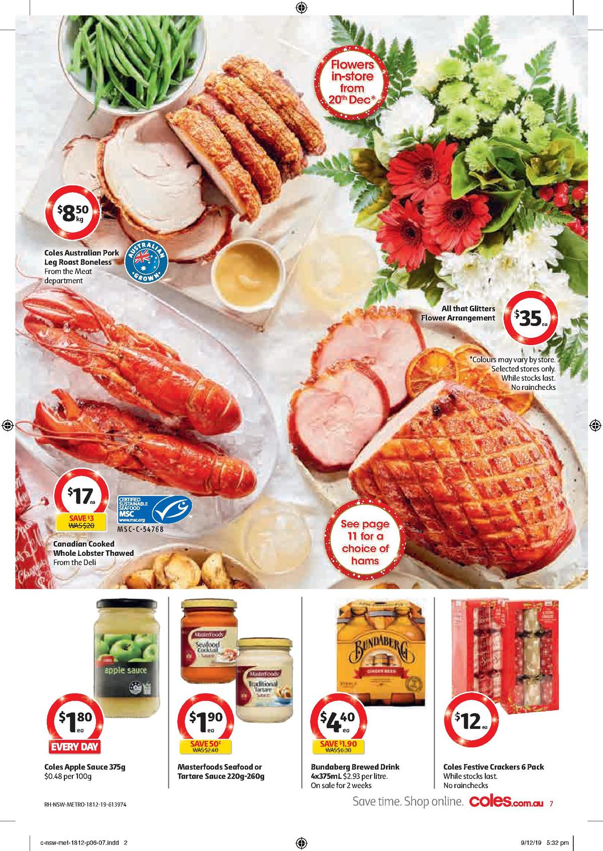 Coles Catalogues from 18 December