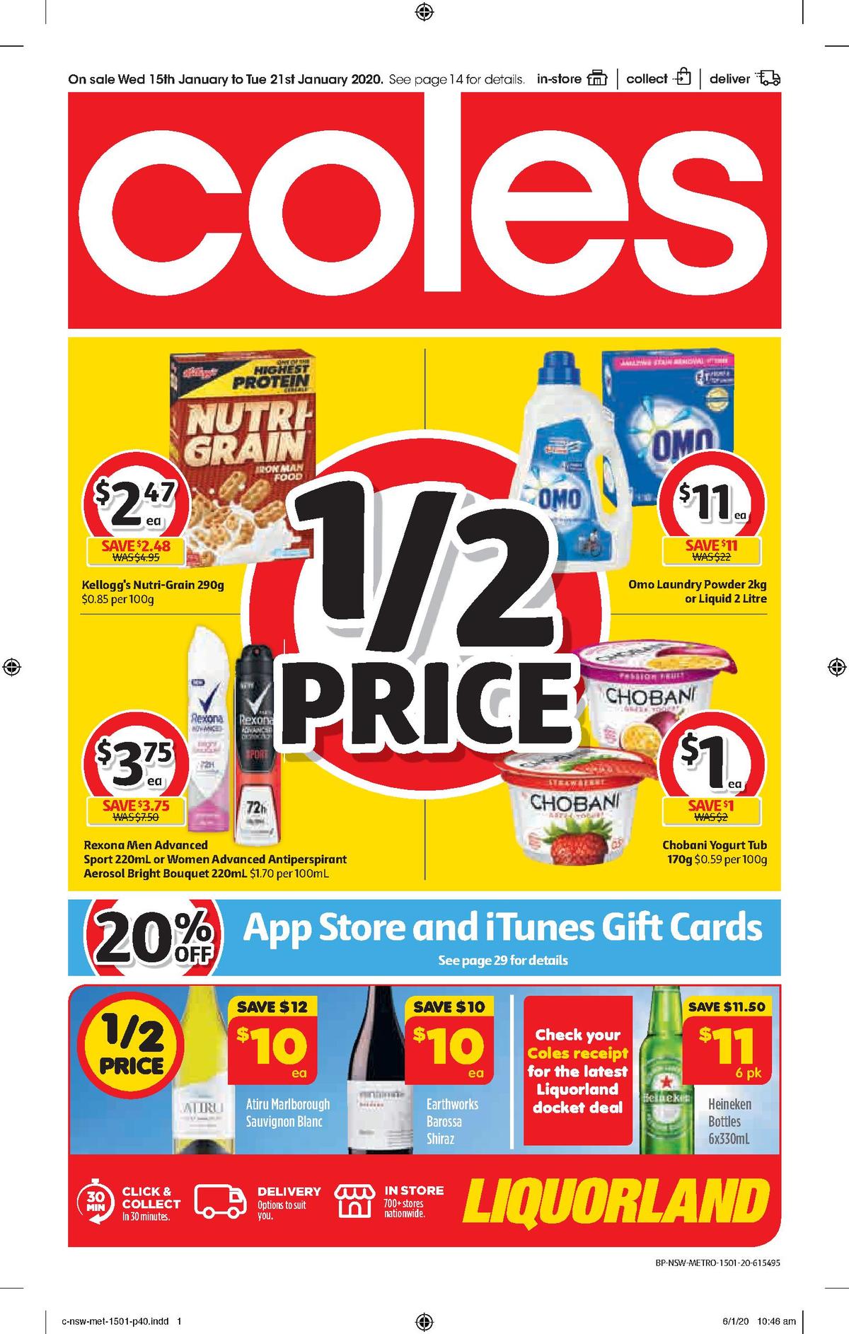 Coles Catalogues from 15 January