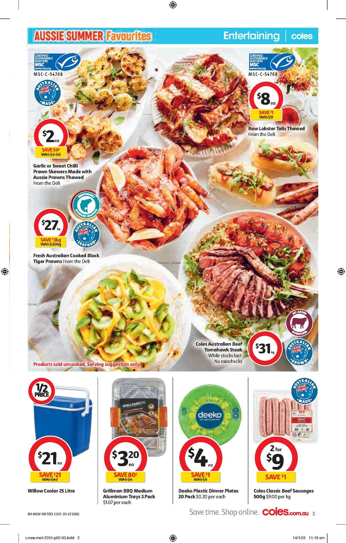 Coles Catalogues from 22 January