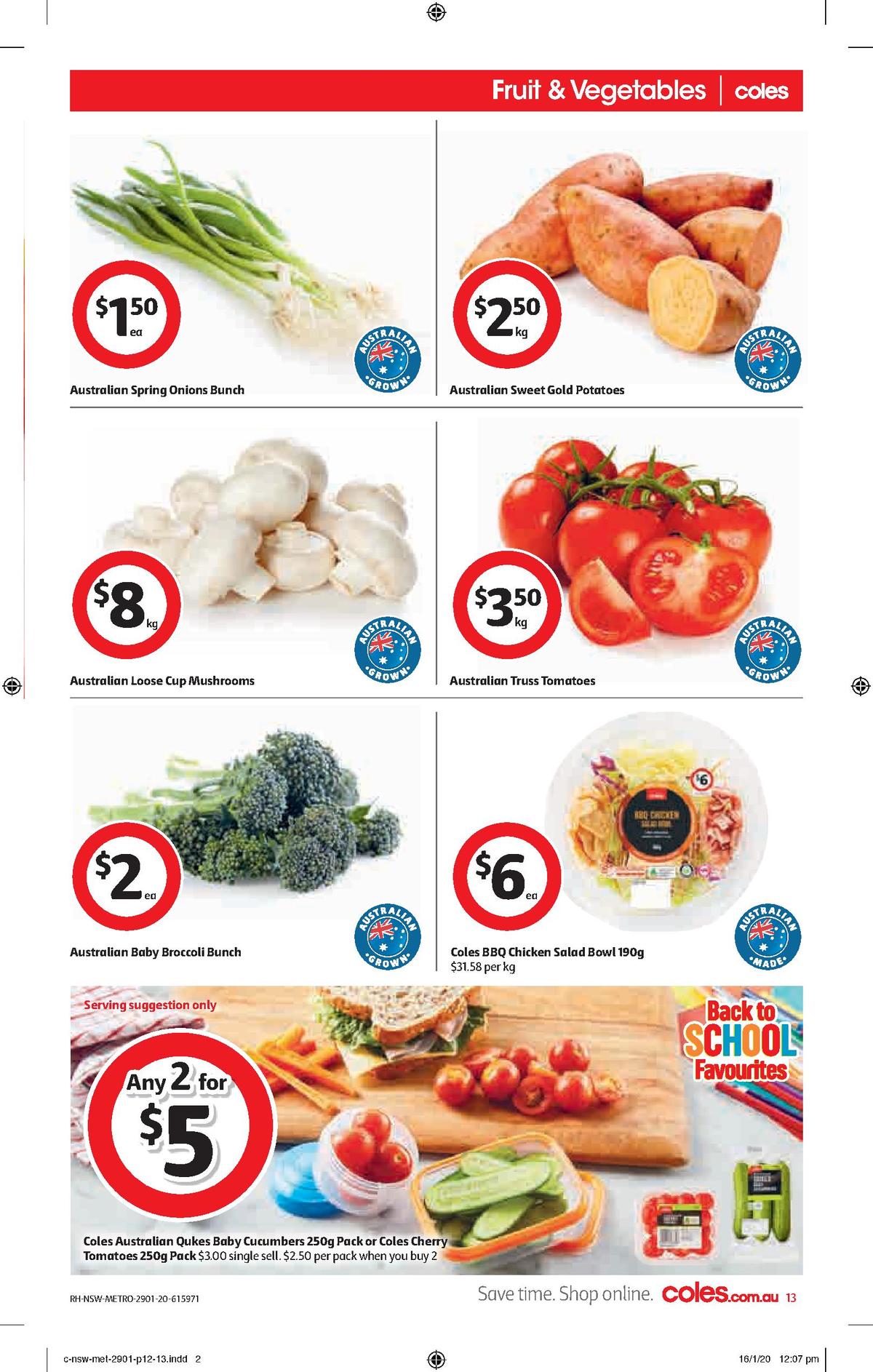 Coles Catalogues from 29 January