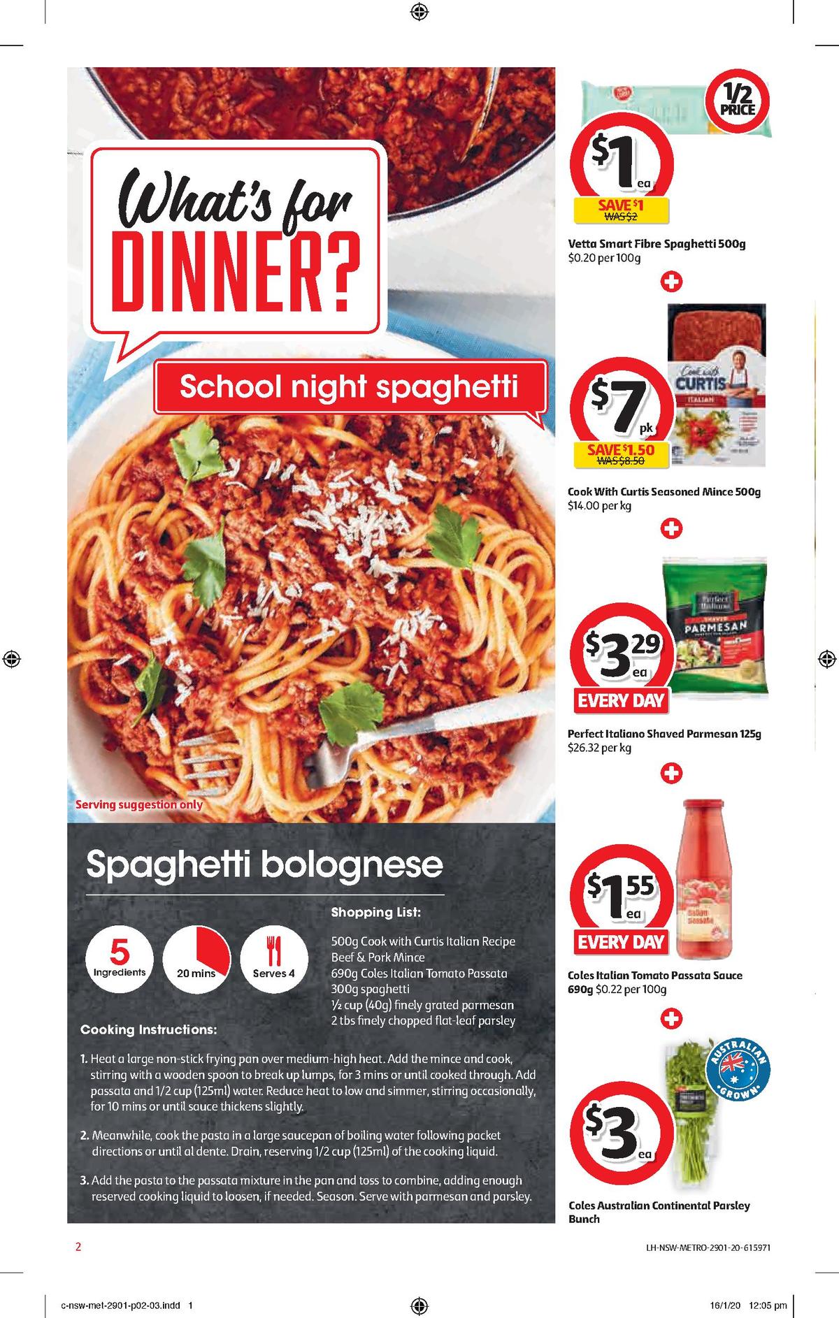 Coles Catalogues from 29 January