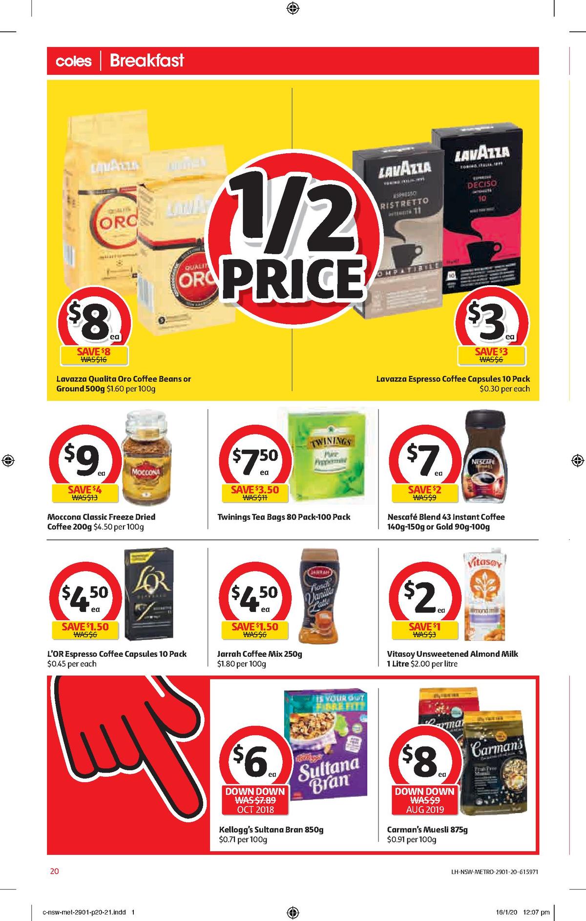 Coles Catalogues from 29 January