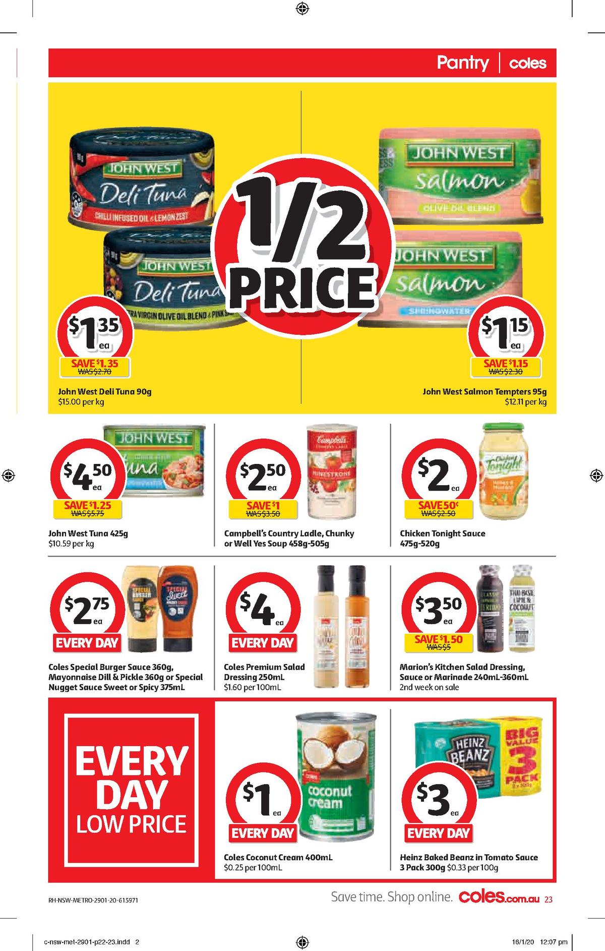 Coles Catalogues from 29 January