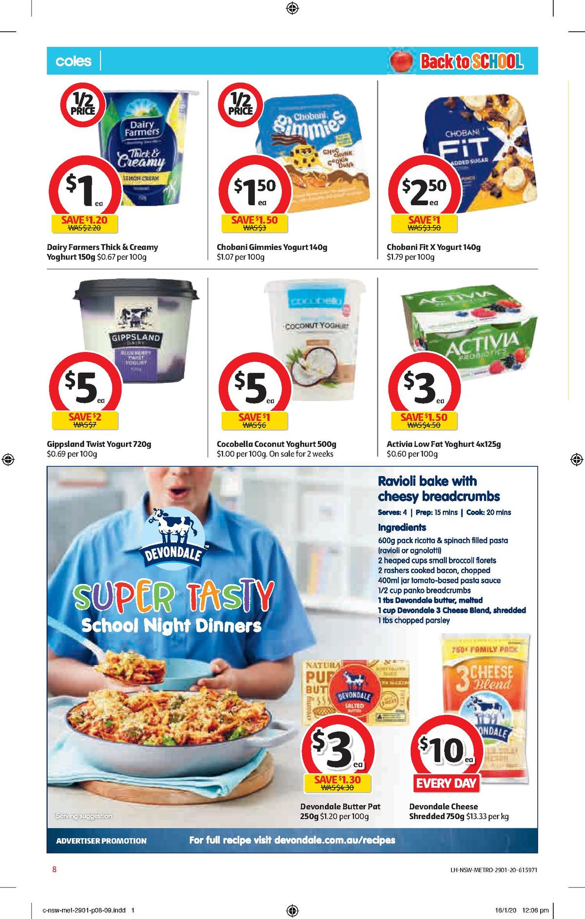 Coles Catalogues from 29 January