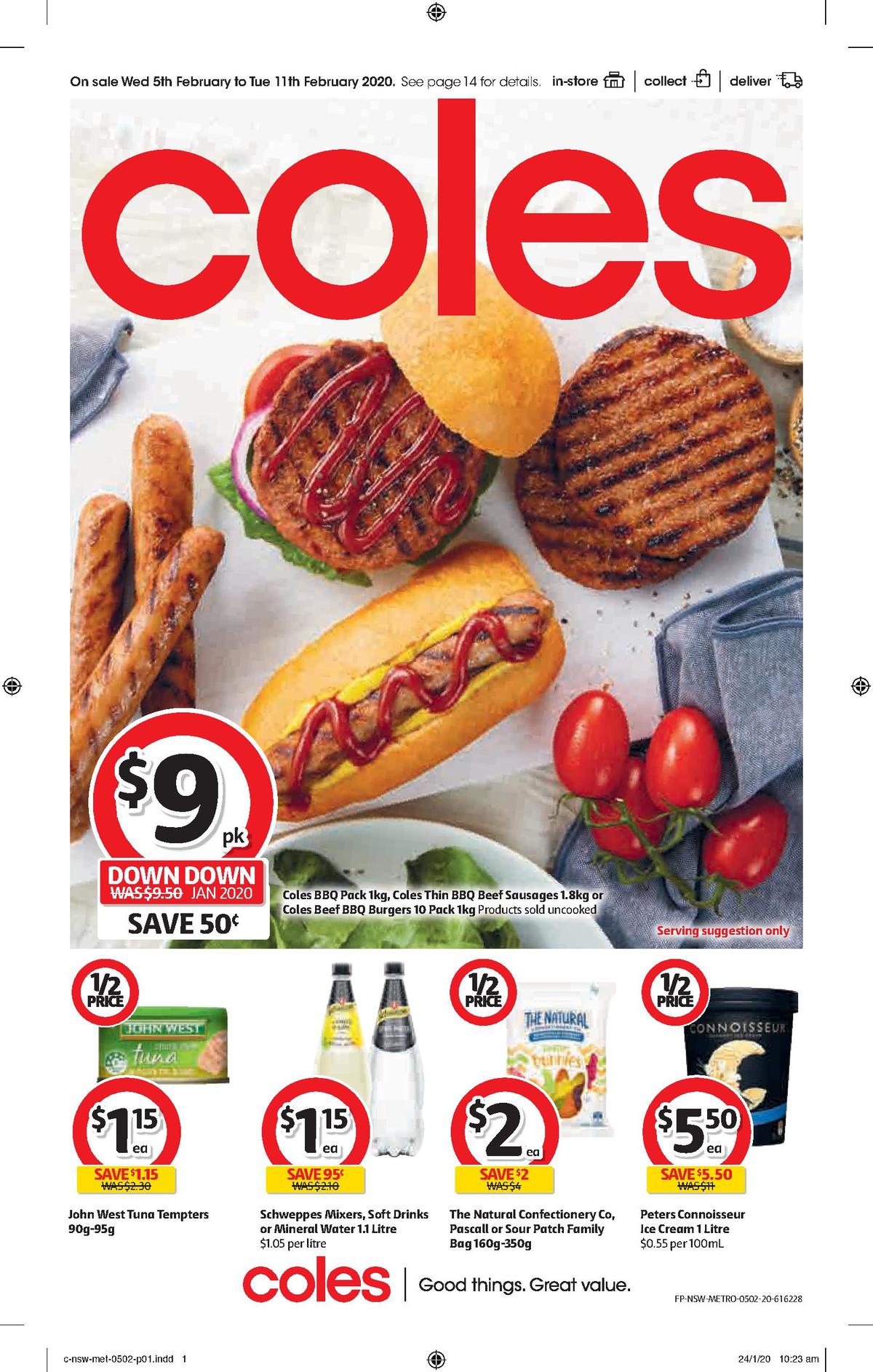 Coles Catalogues from 5 February