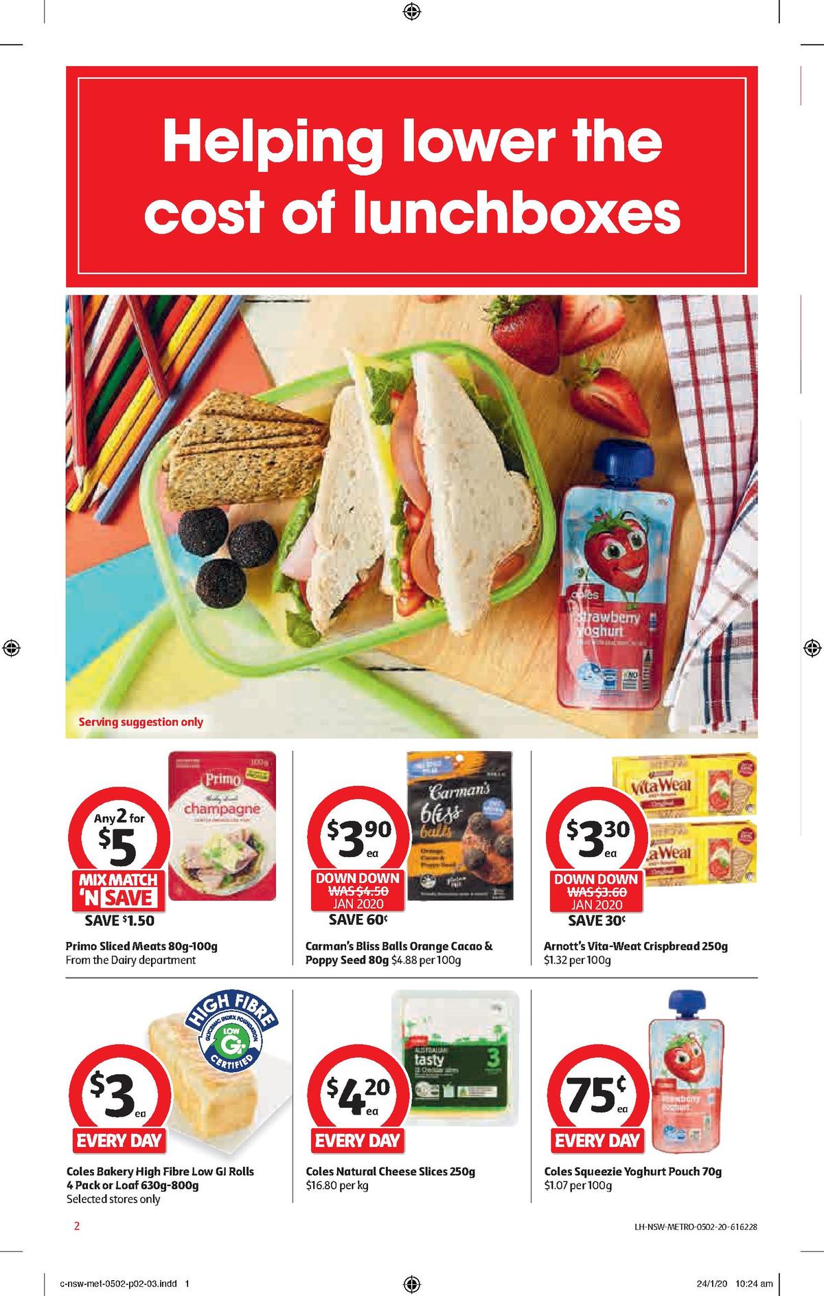 Coles Catalogues from 5 February