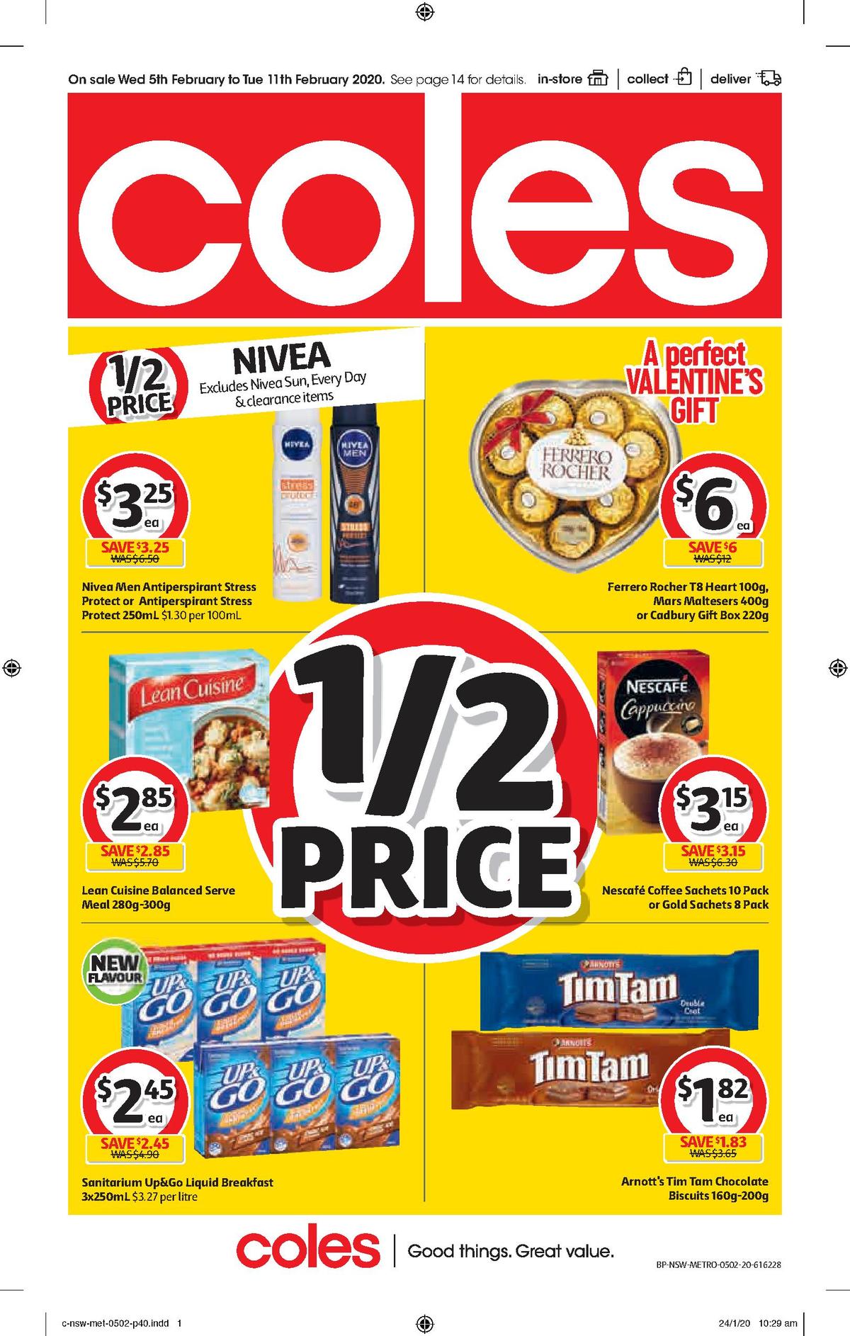 Coles Catalogues from 5 February