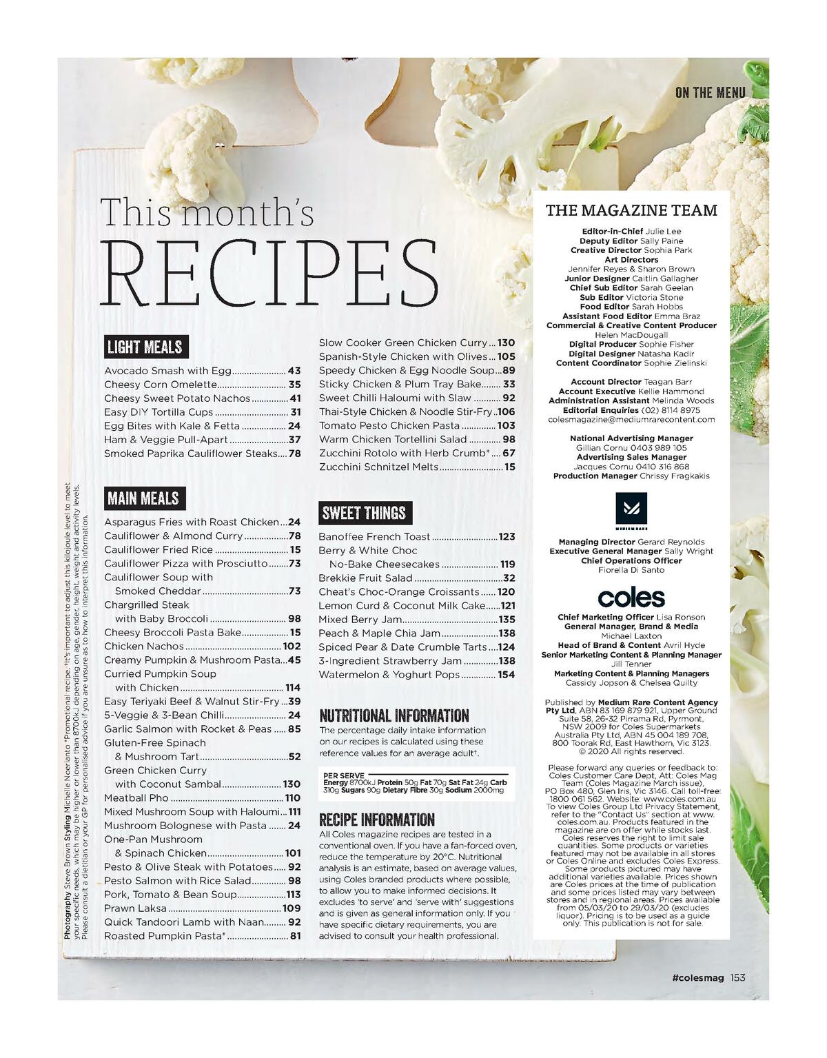 Coles Magazine March Catalogues from 1 March