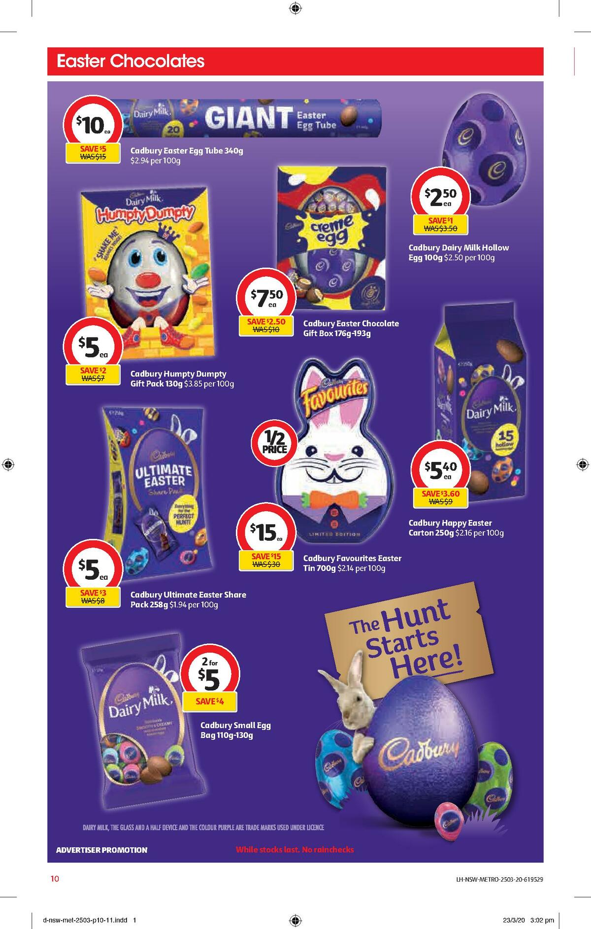 Coles Catalogues from 25 March