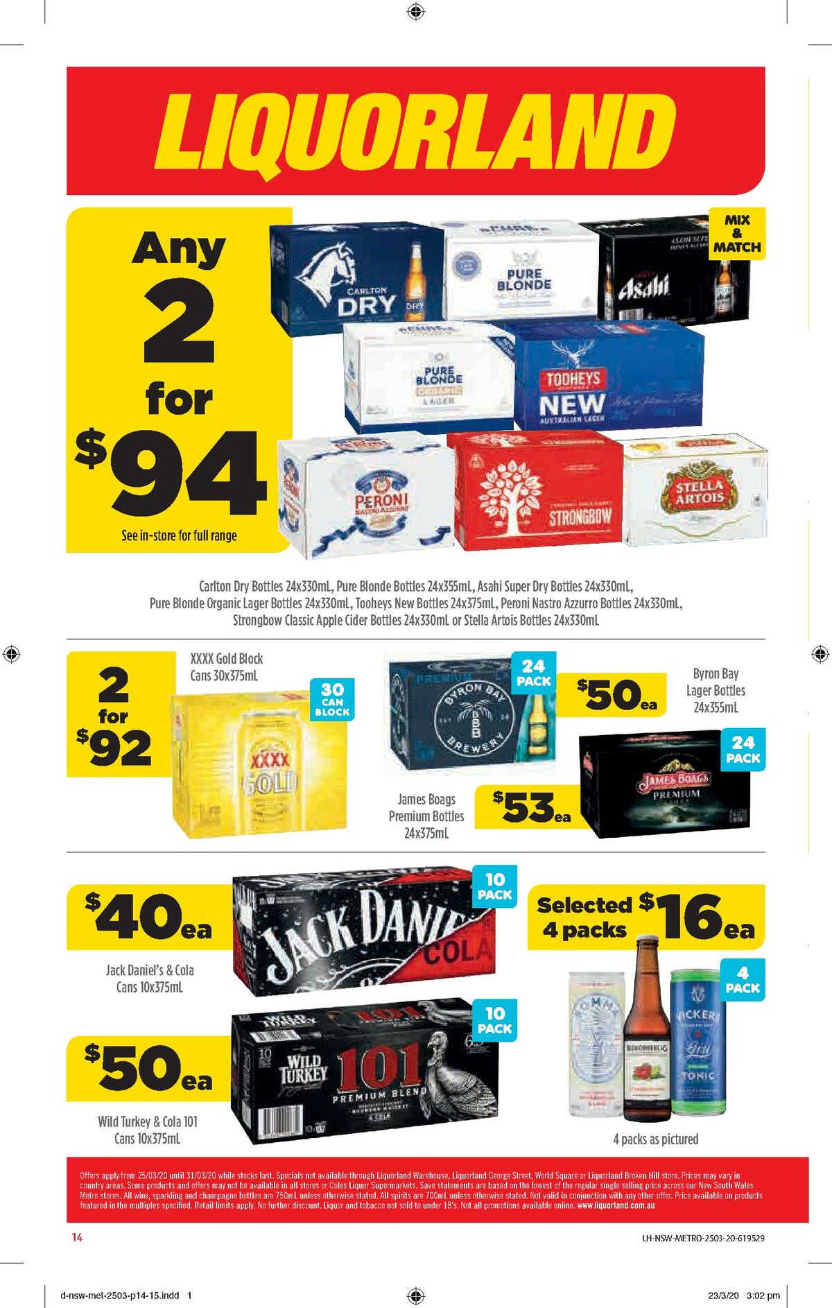 Coles Catalogues from 25 March