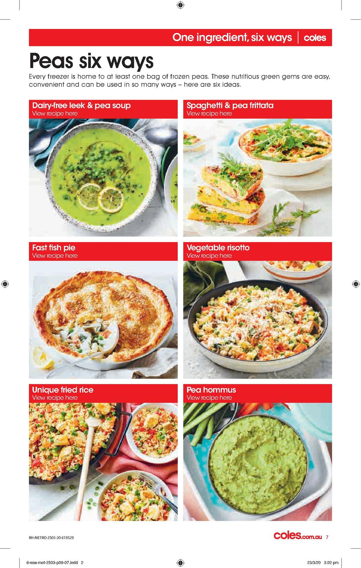 Coles Catalogues from 25 March