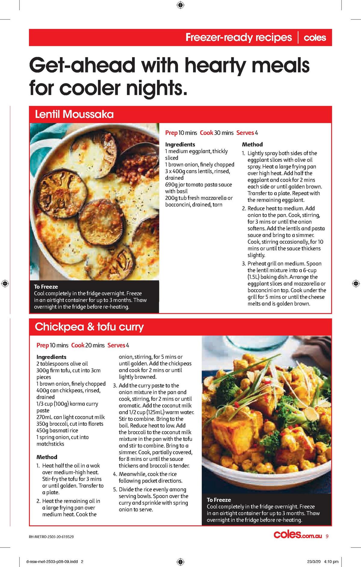 Coles Catalogues from 25 March