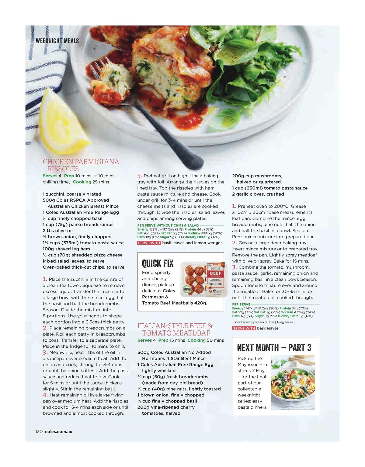 Coles Magazine April Catalogues from 1 April