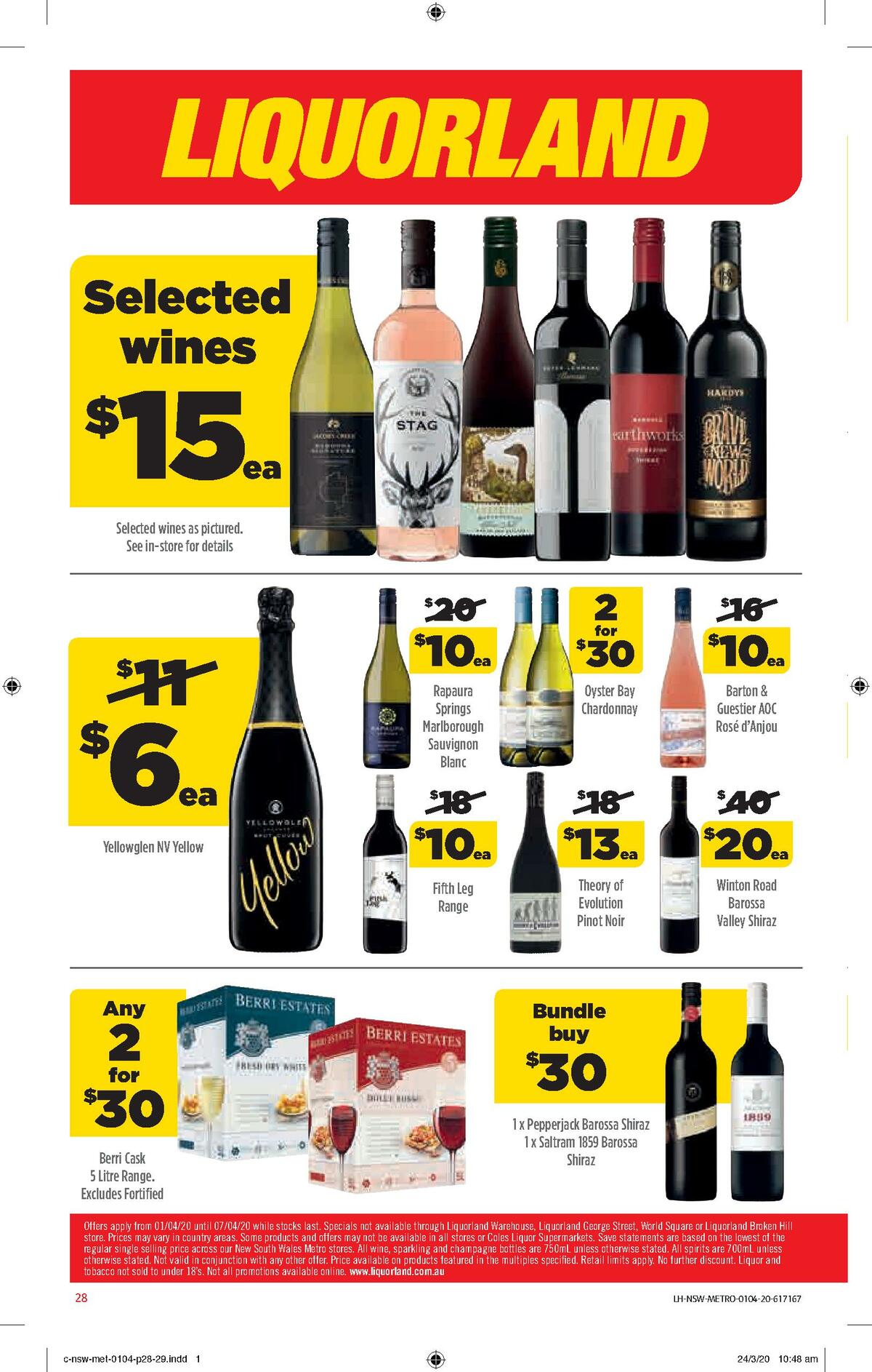 Coles Catalogues from 1 April