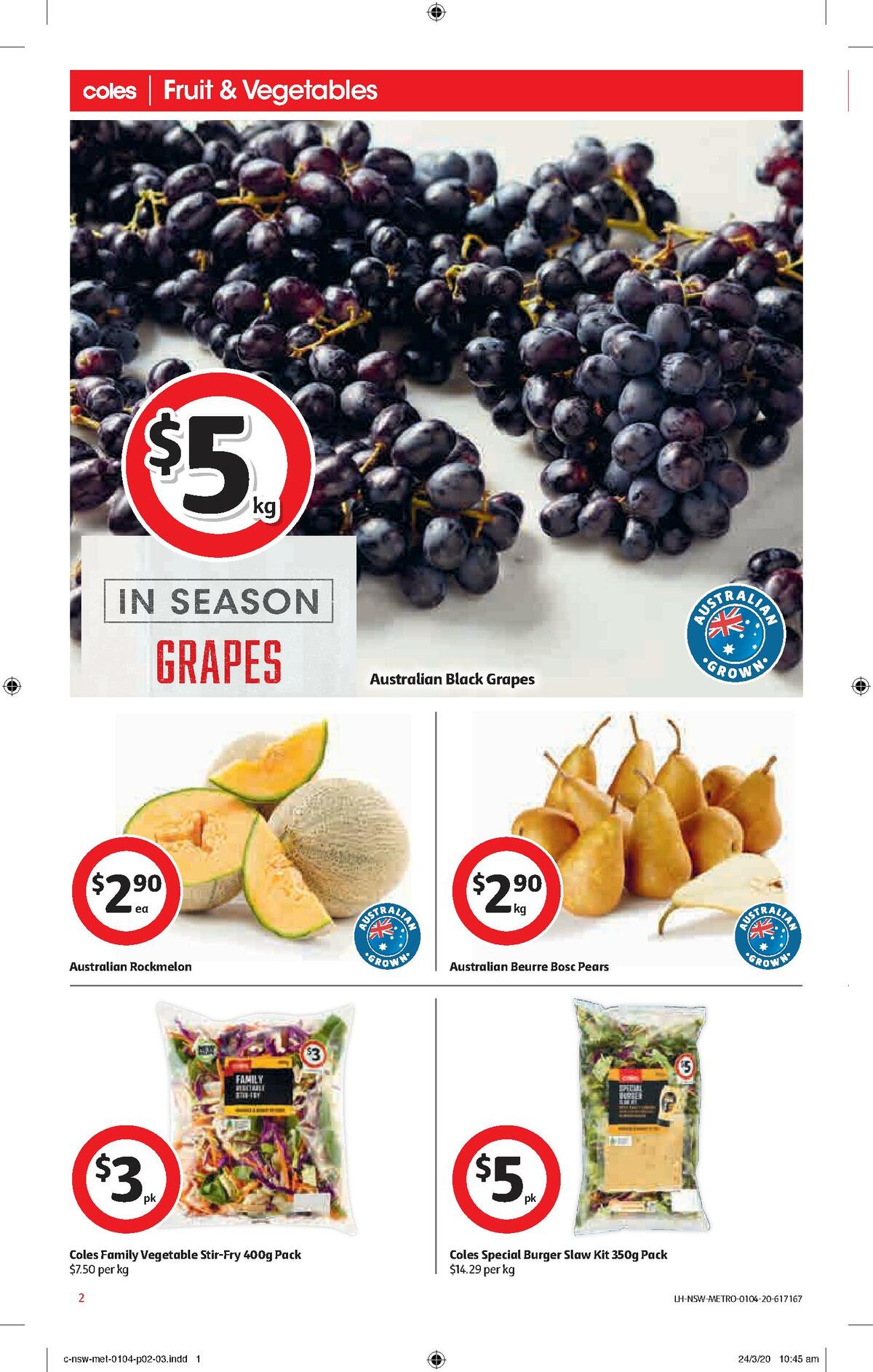 Coles Catalogues from 1 April