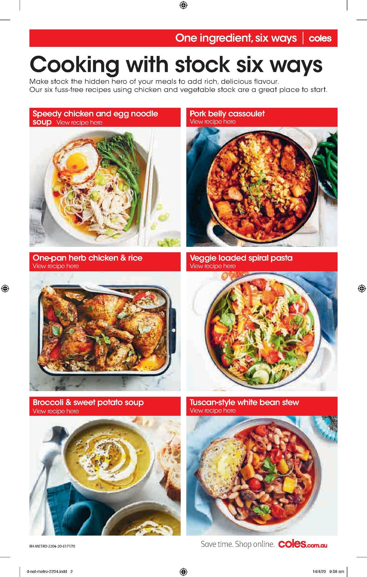 Coles Catalogues from 22 April