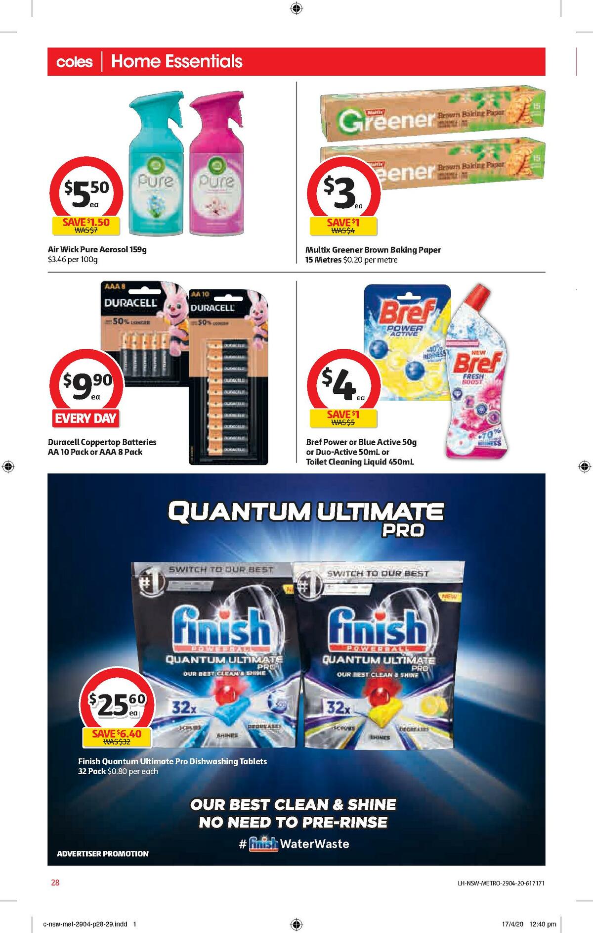 Coles Catalogues from 29 April