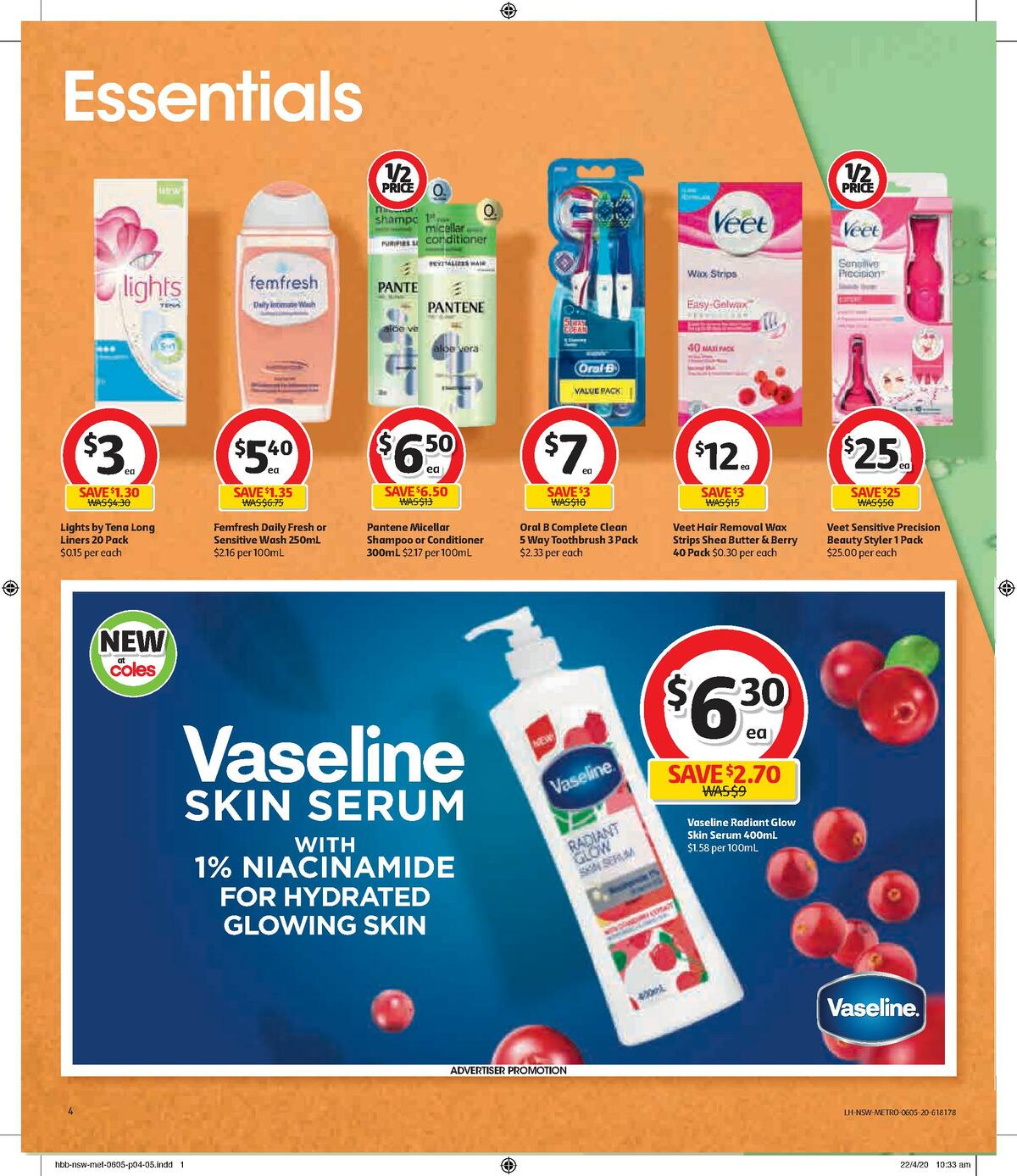 Coles Health & Beauty Catalogues from 6 May