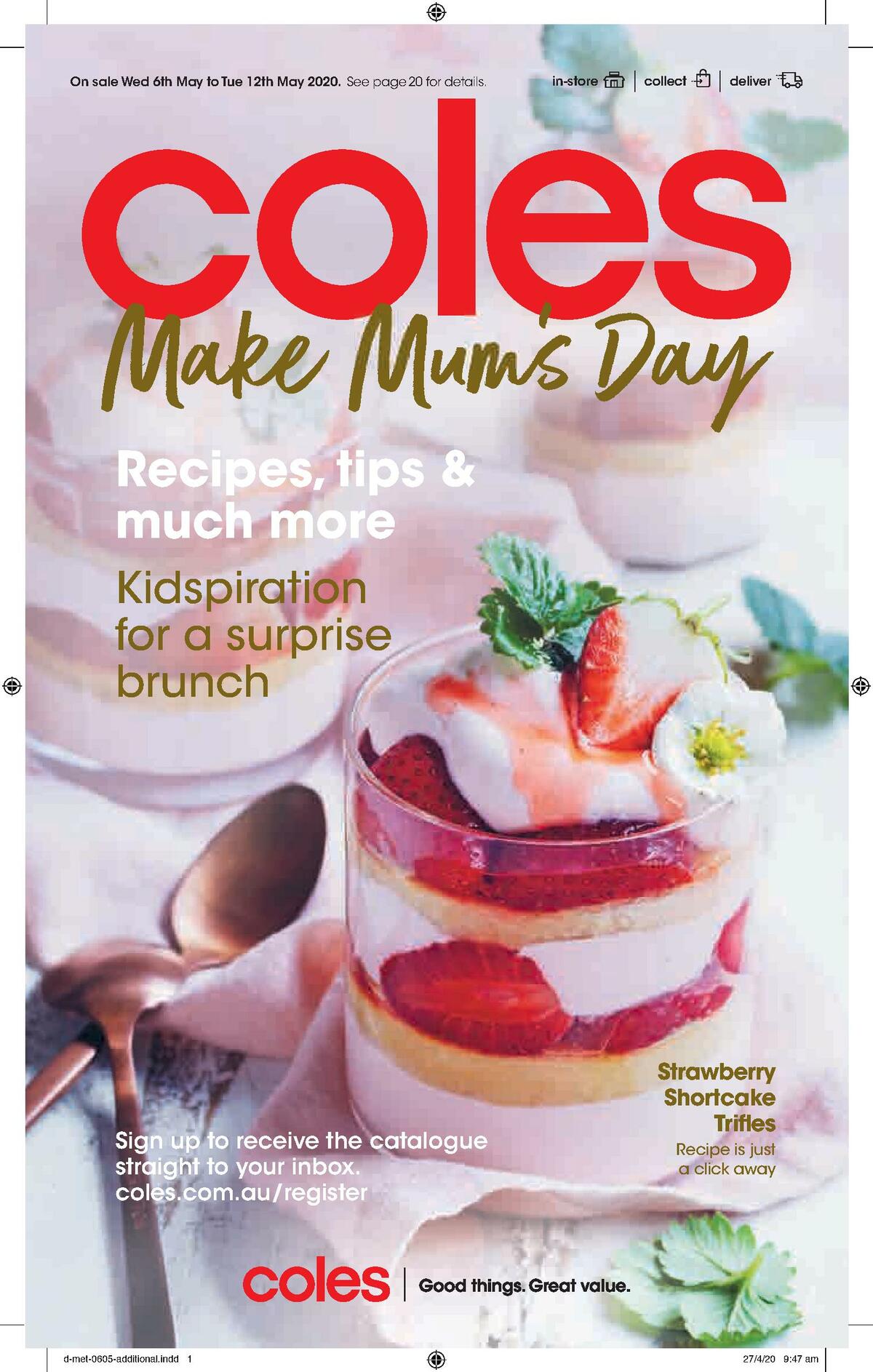 Coles Catalogues from 6 May