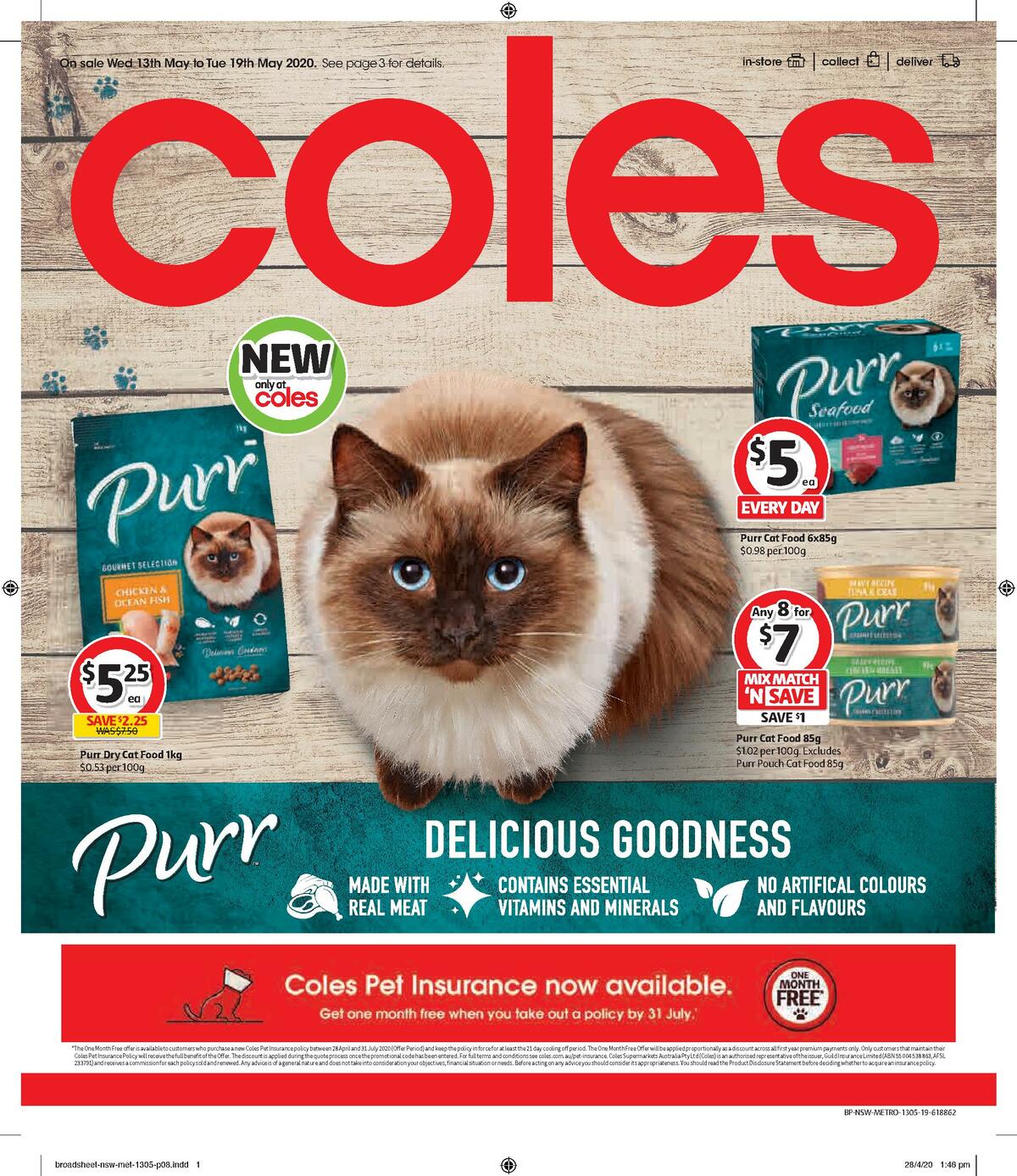 Coles Pet Catalogue Catalogues from 13 May