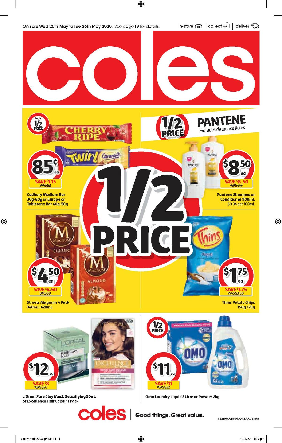 Coles Catalogues from 20 May
