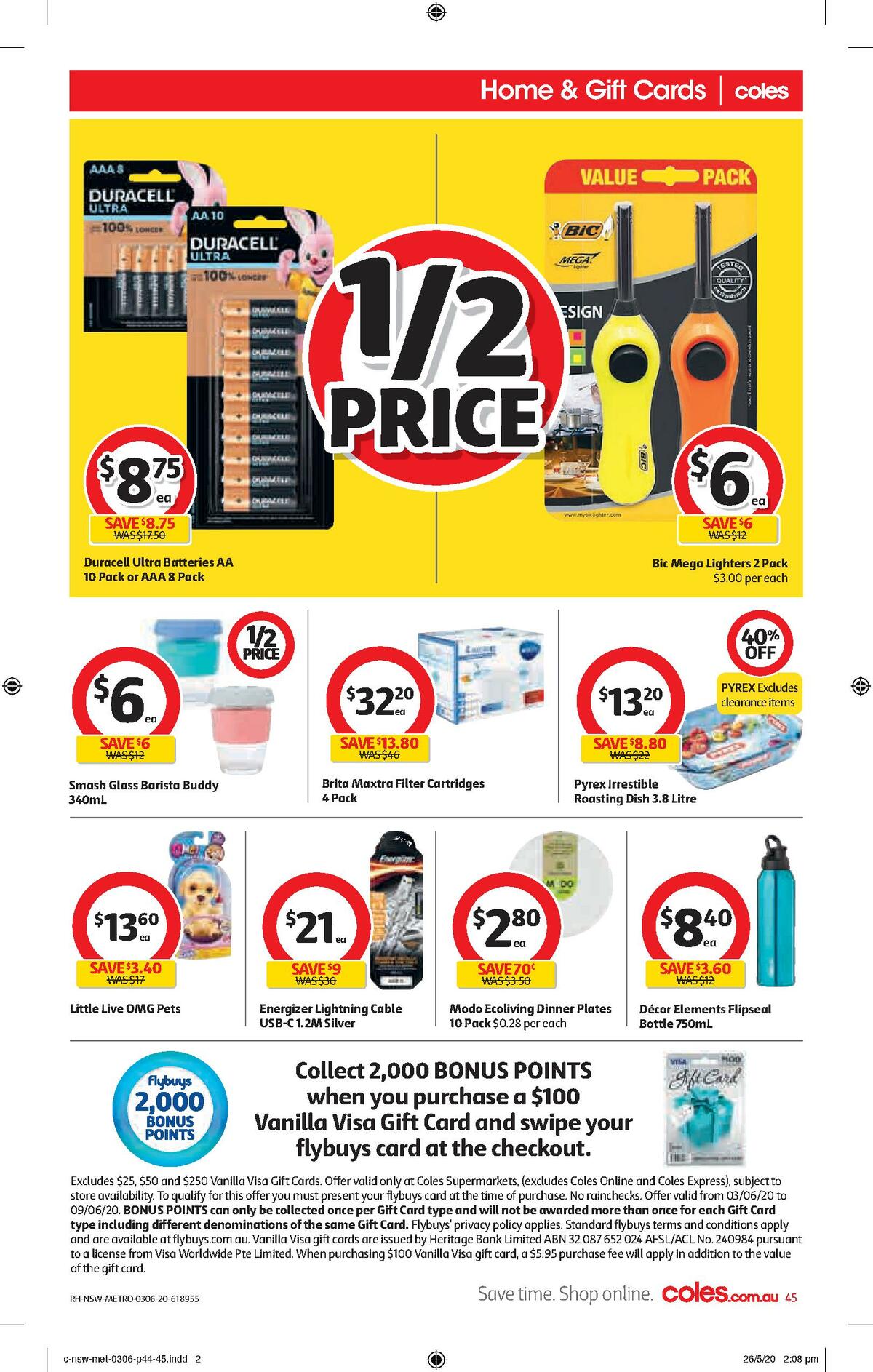 Coles Catalogues from 3 June