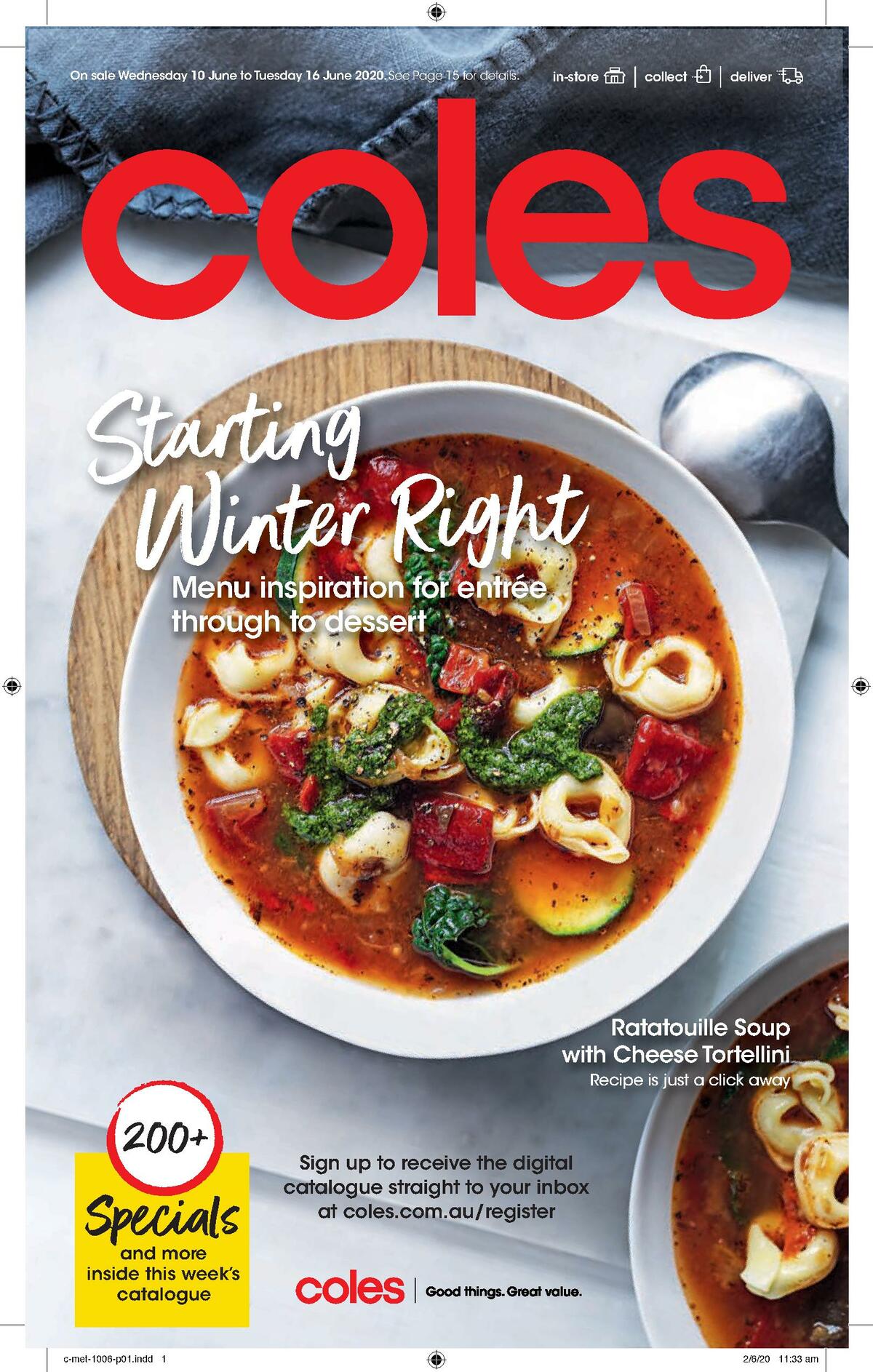 Coles Catalogues from 10 June