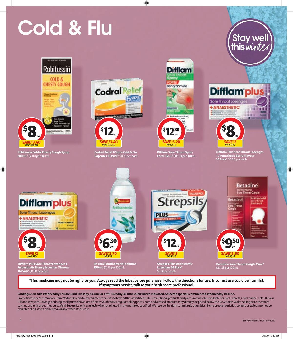Coles Health & Beauty Catalogues from 17 June