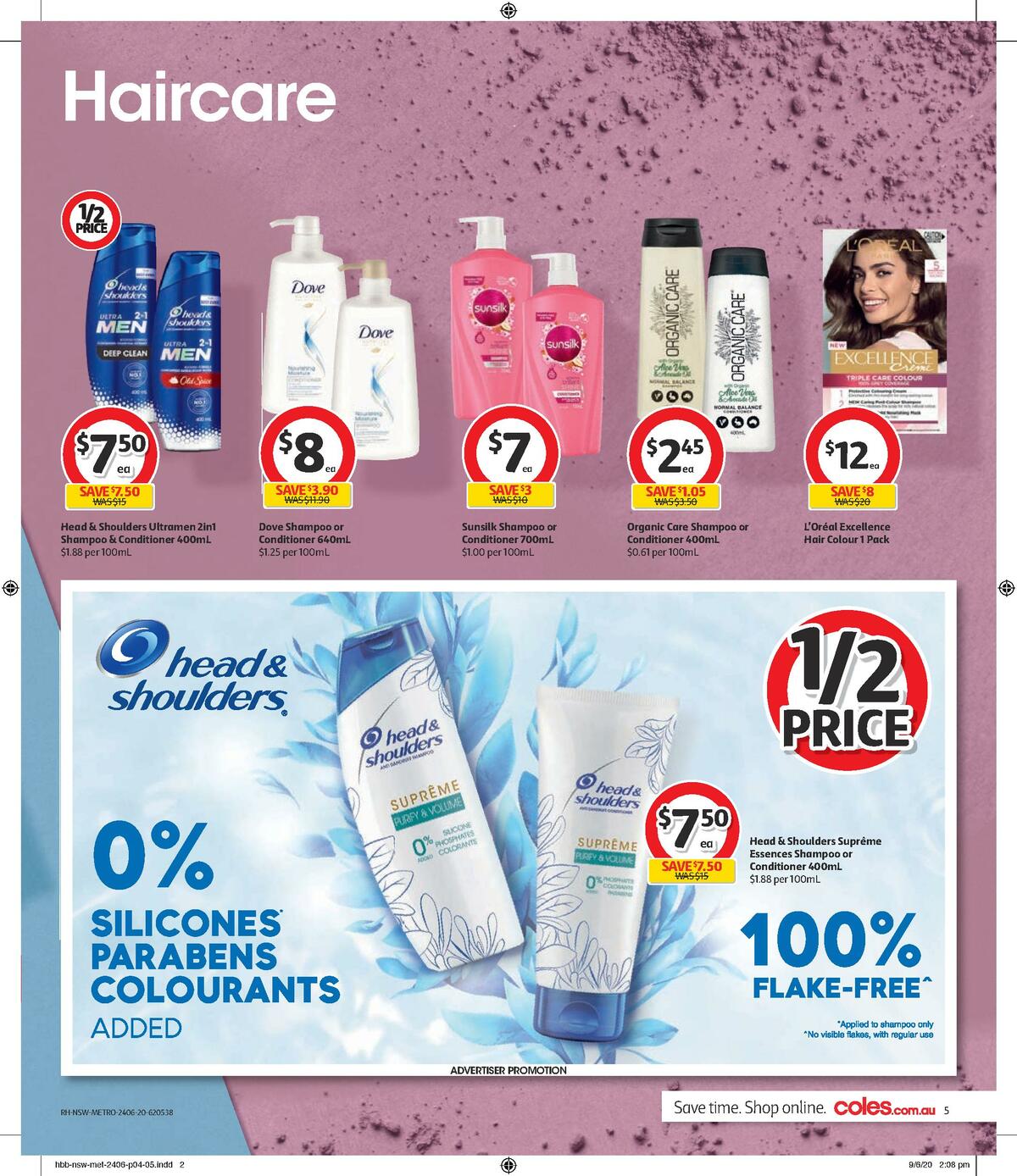 Coles Health & Beauty Catalogues from 24 June