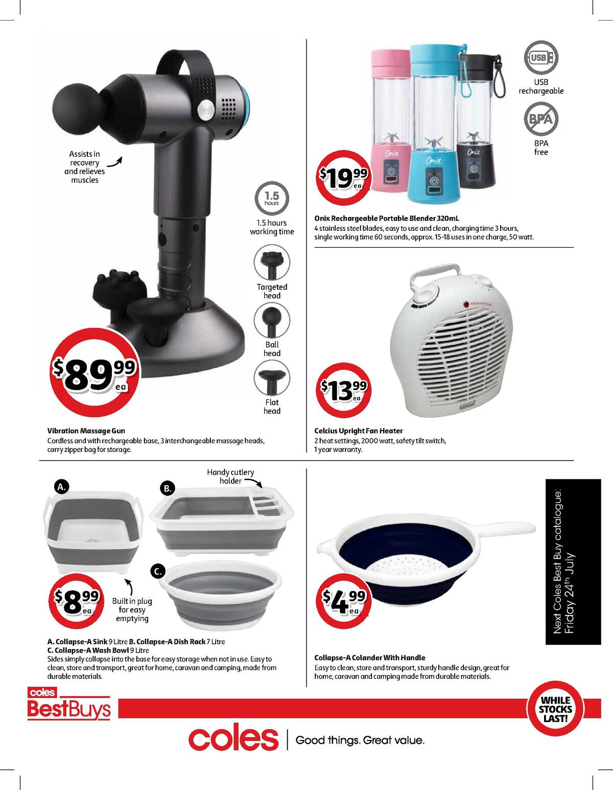Coles Best Buys Catalogues from 10 July