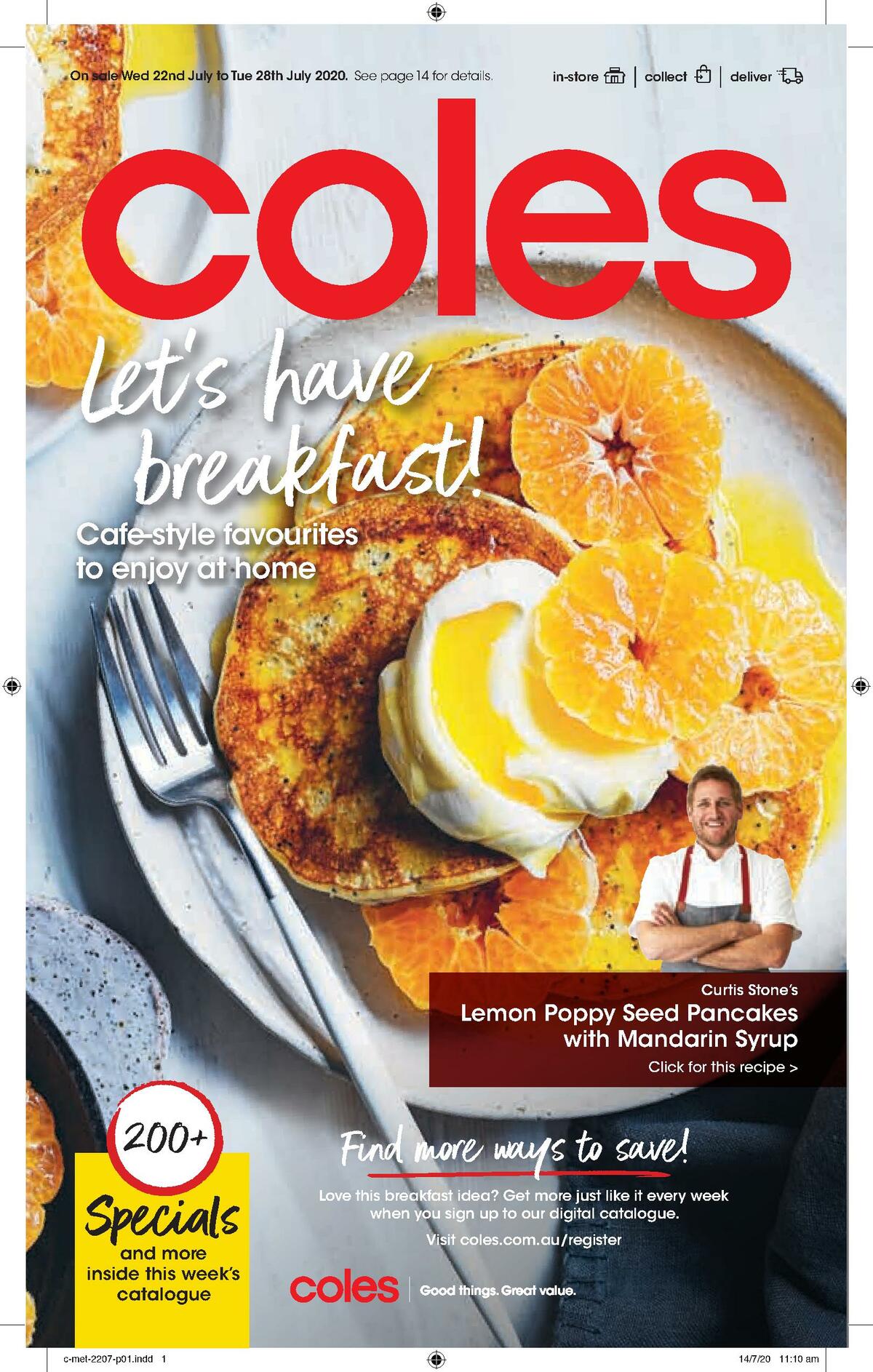 Coles Catalogues from 22 July