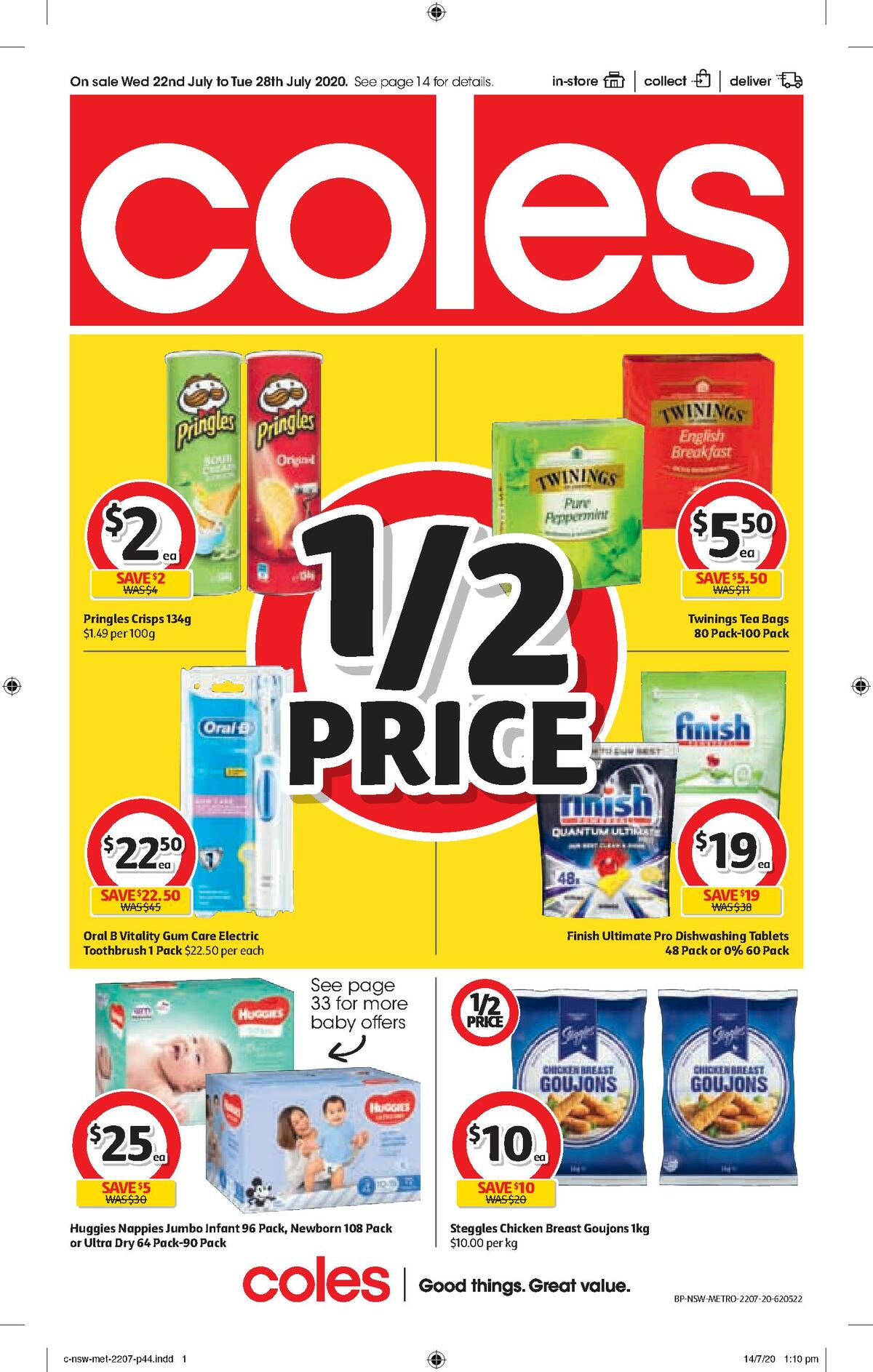 Coles Catalogues from 22 July