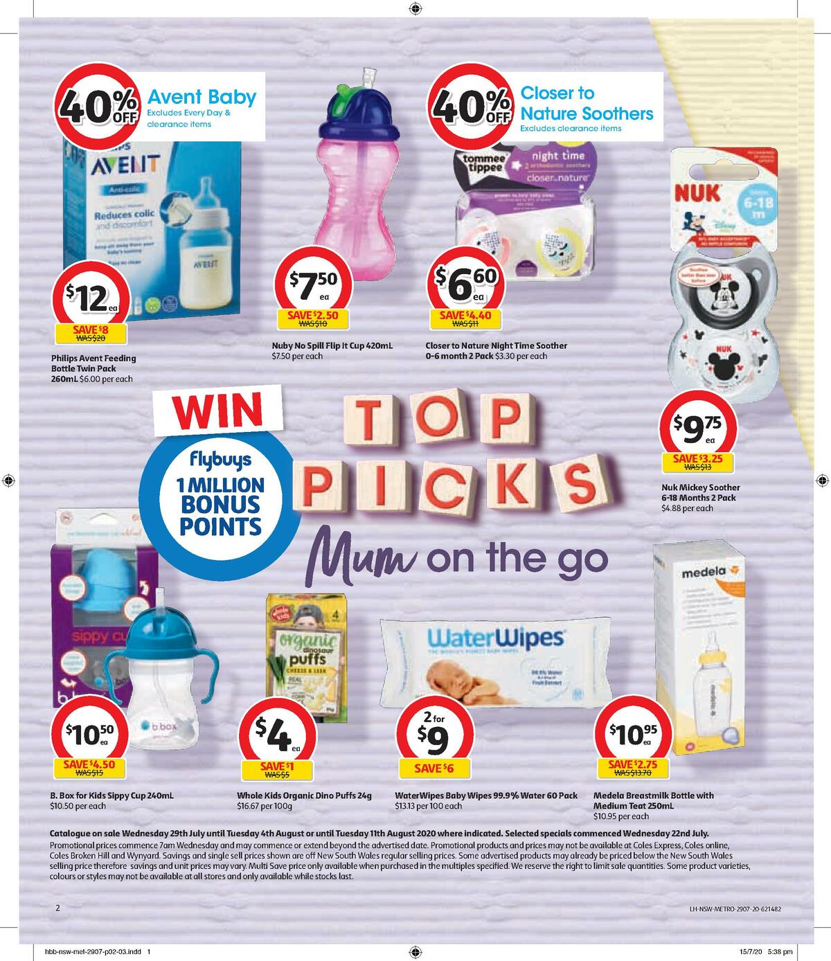 Coles Health & Beauty Catalogues from 29 July