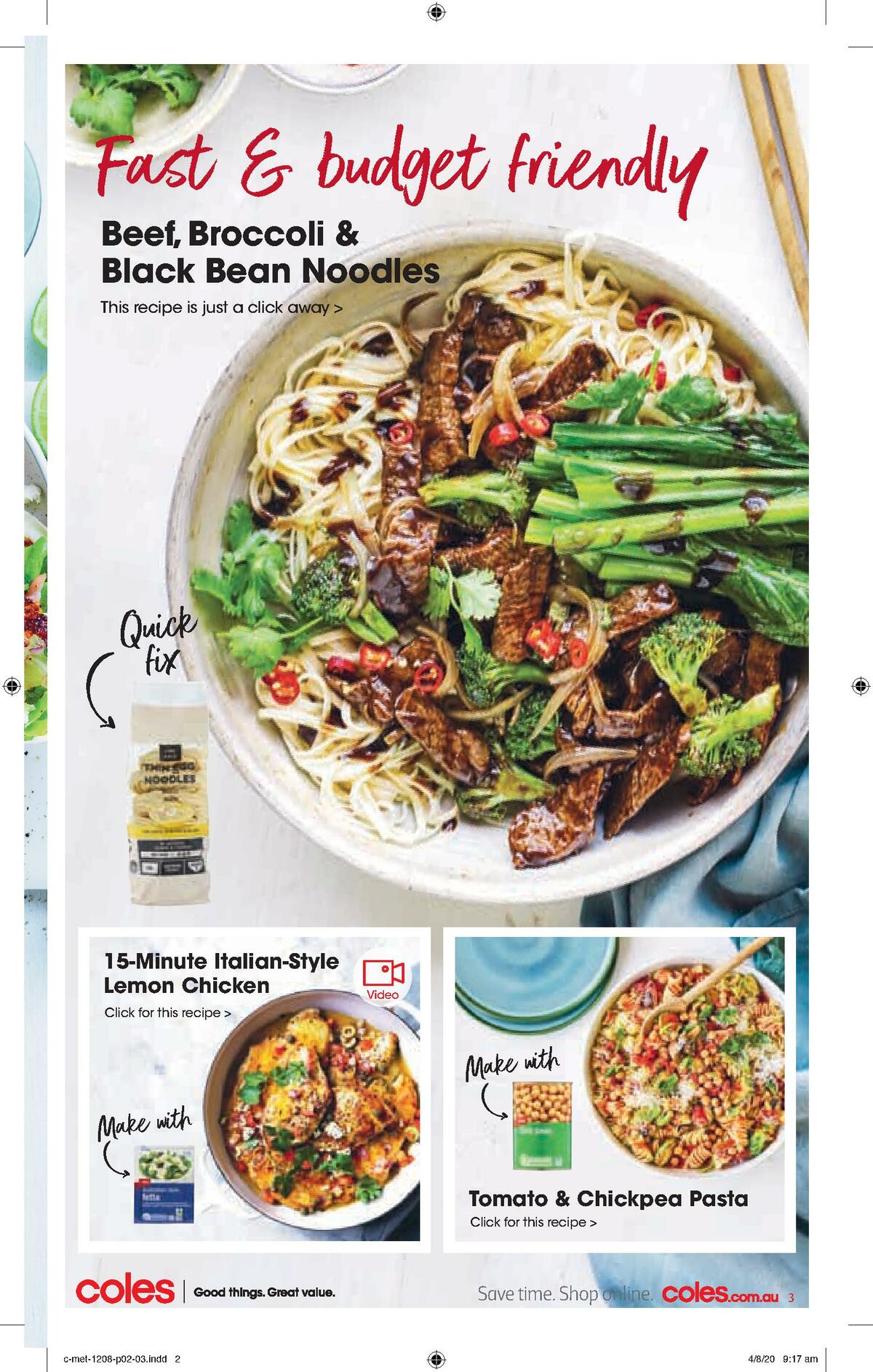 Coles Catalogues from 12 August