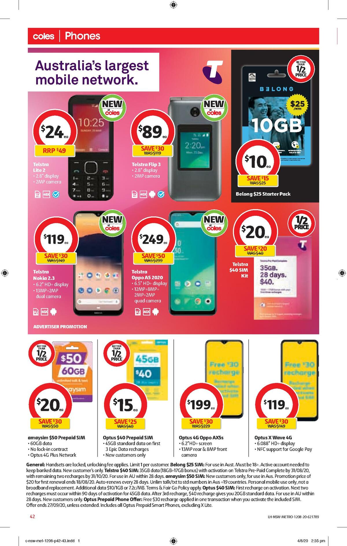 Coles Catalogues from 12 August