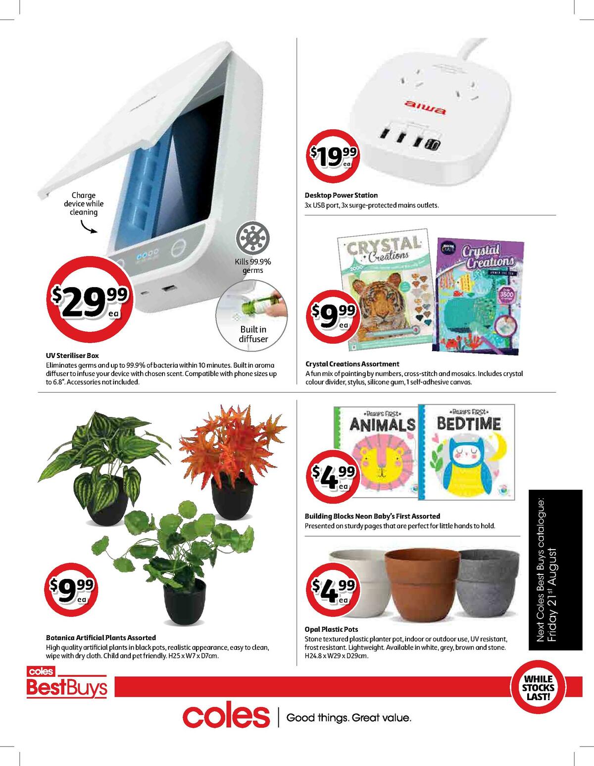 Coles Best Buys Catalogues from 7 August