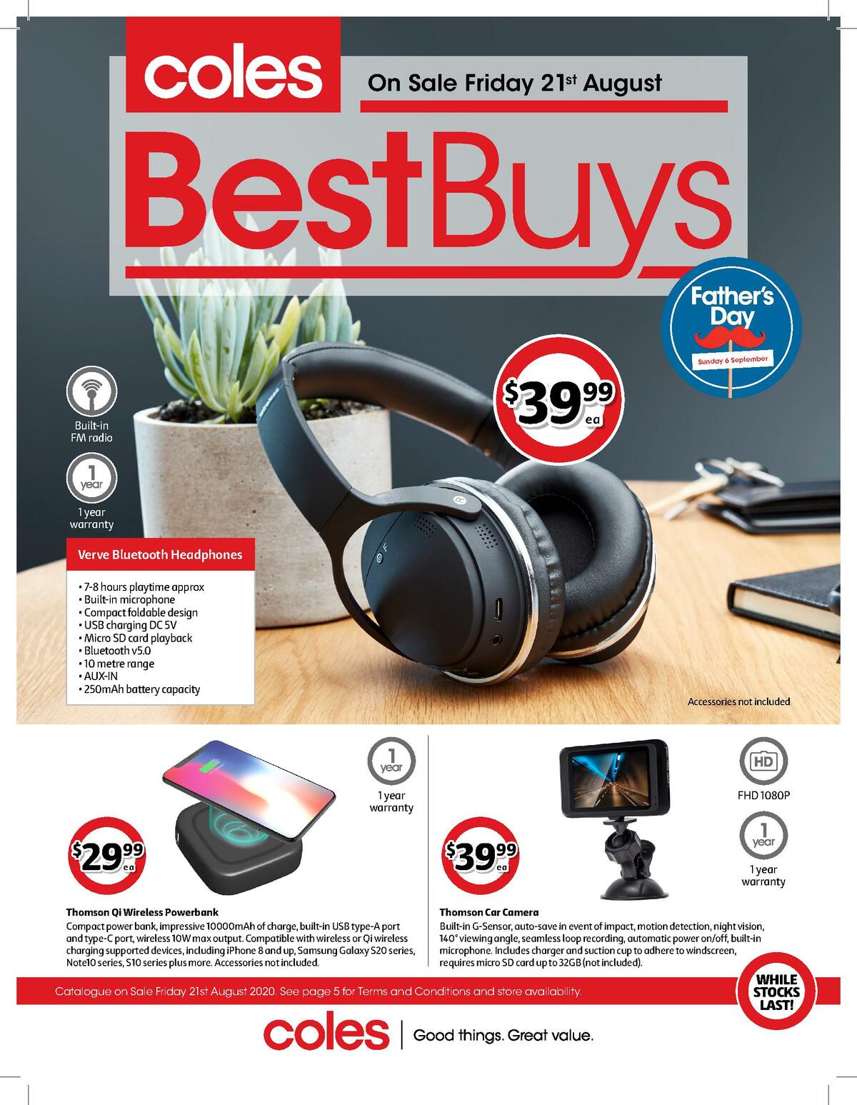 Coles Best Buys Catalogues from 21 August