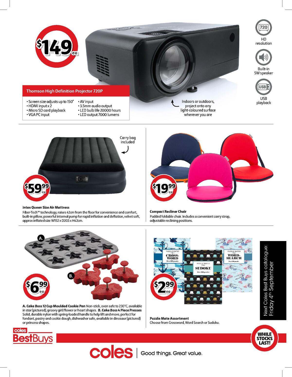 Coles Best Buys Catalogues from 21 August