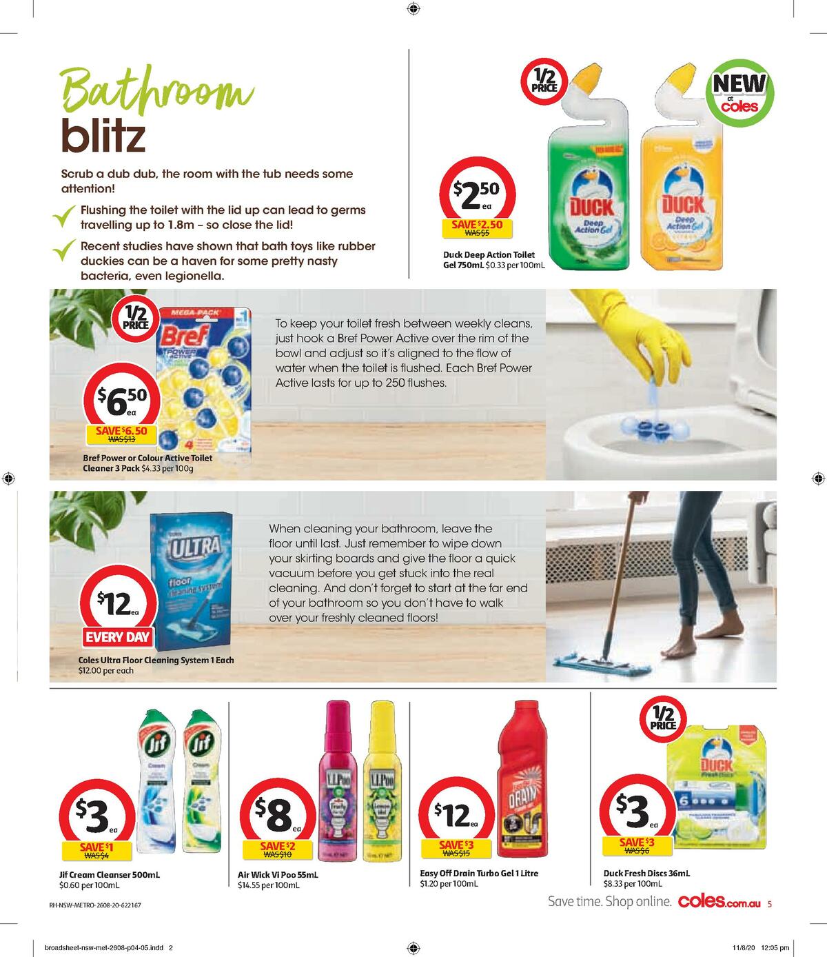 Coles Spring Cleaning Guide Catalogues from 26 August