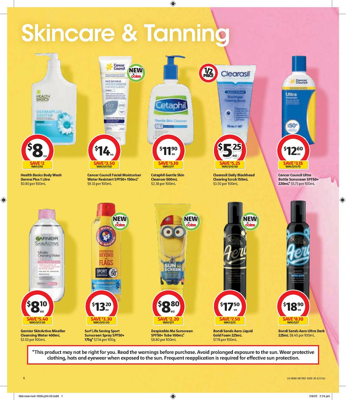 Coles Health & Beauty Catalogues from 16 September