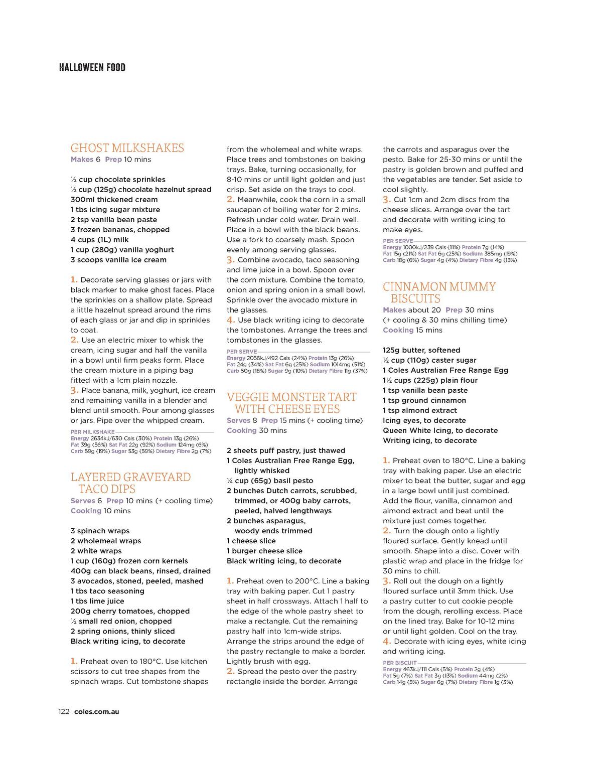 Coles Magazine October Catalogues from 1 October