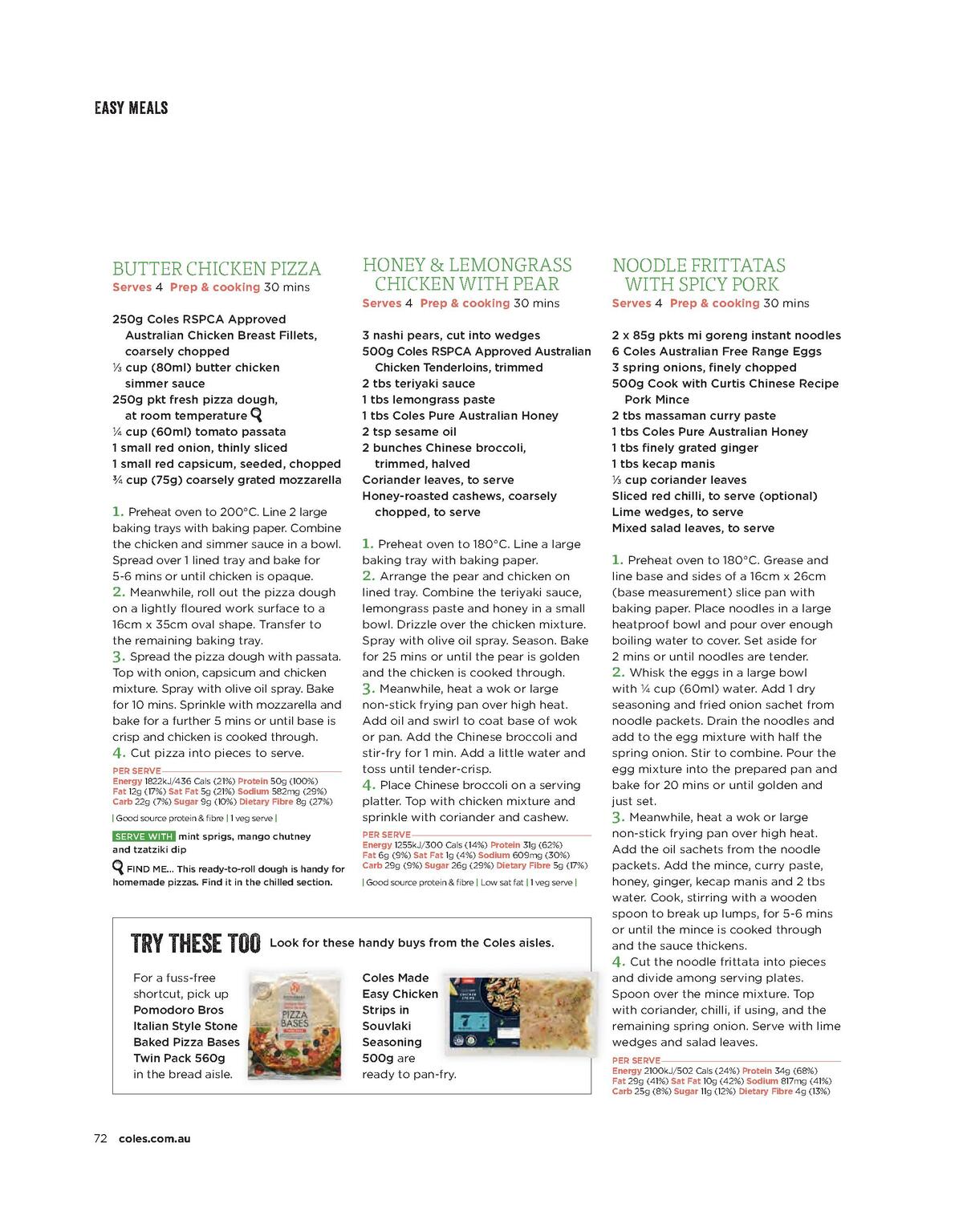 Coles Magazine October Catalogues from 1 October