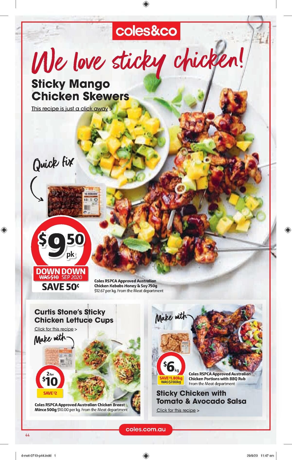 Coles Catalogues from 7 October