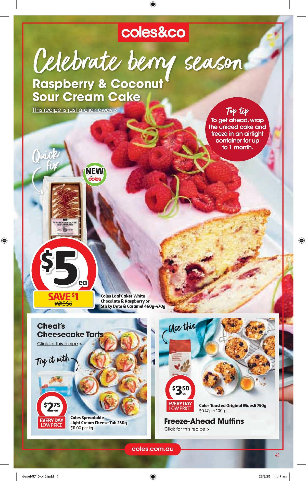 Coles Catalogues from 7 October