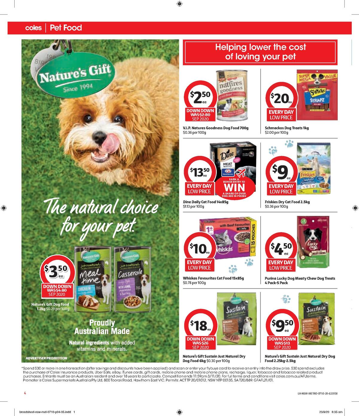 Coles Pet Catalogue Catalogues from 7 October