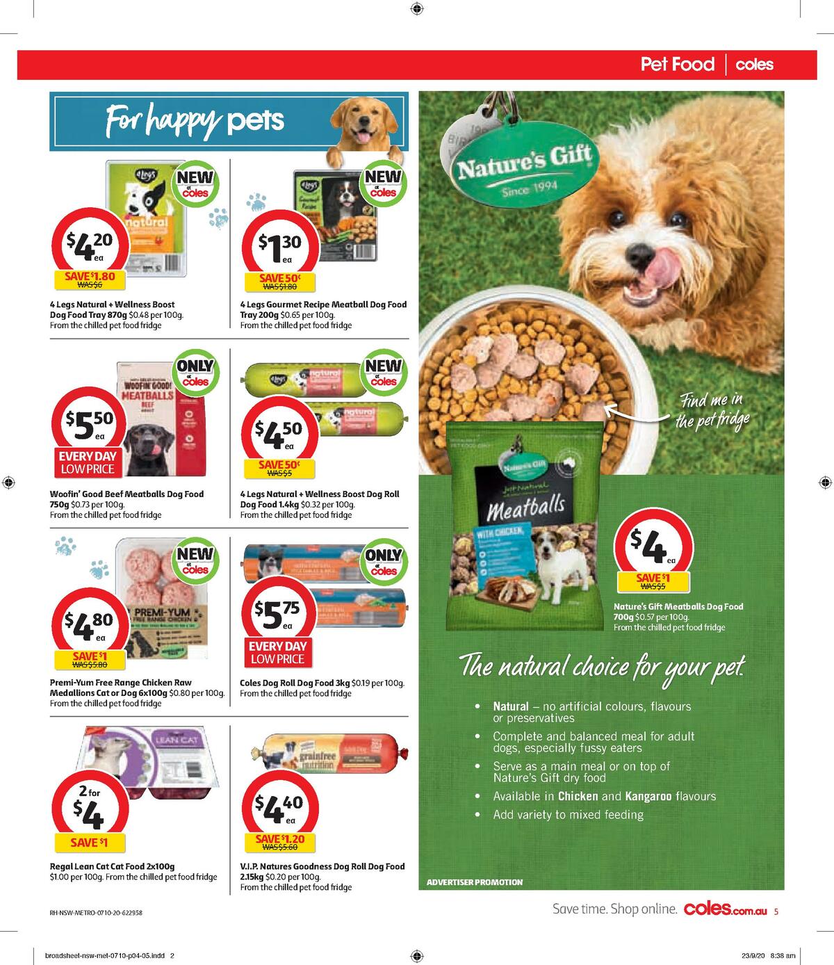 Coles Pet Catalogue Catalogues from 7 October