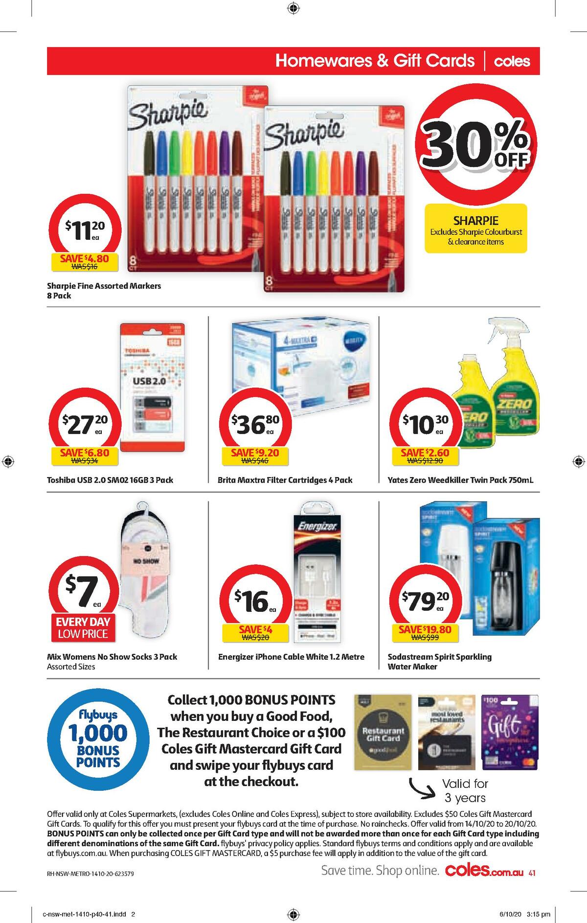 Coles Catalogues from 14 October